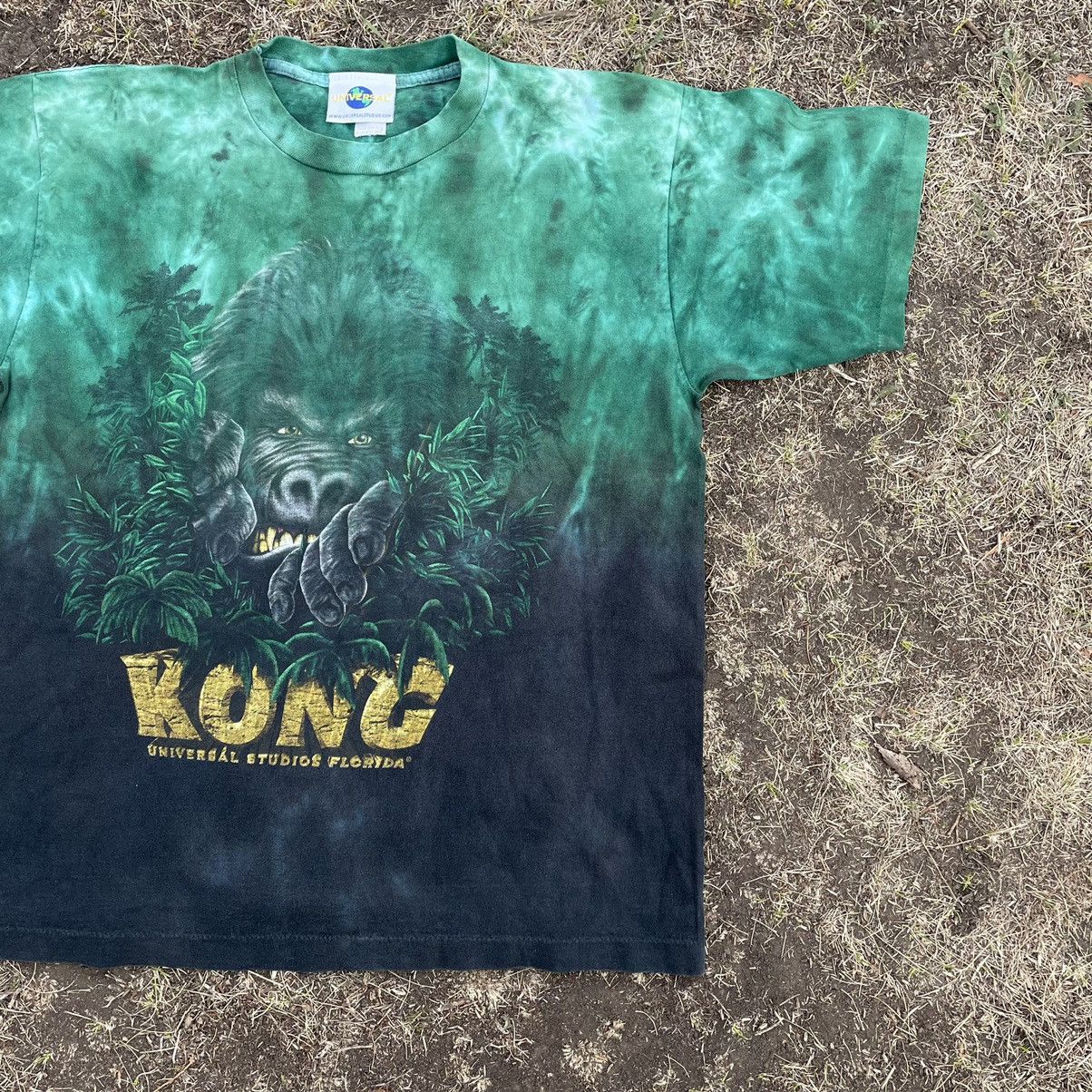 Vintage Vintage 90s King Kong Sun Faded Graphic Tee Grunge Slim M Size US M / EU 48-50 / 2 - 2 Thumbnail