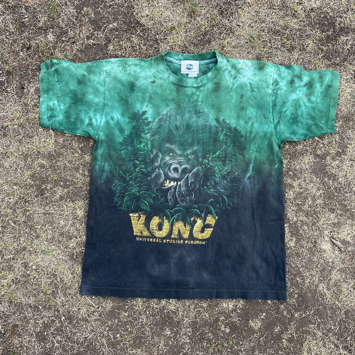 Vintage Vintage 90s King Kong Sun Faded Graphic Tee Grunge Slim M Size US M / EU 48-50 / 2 - 1 Thumbnail