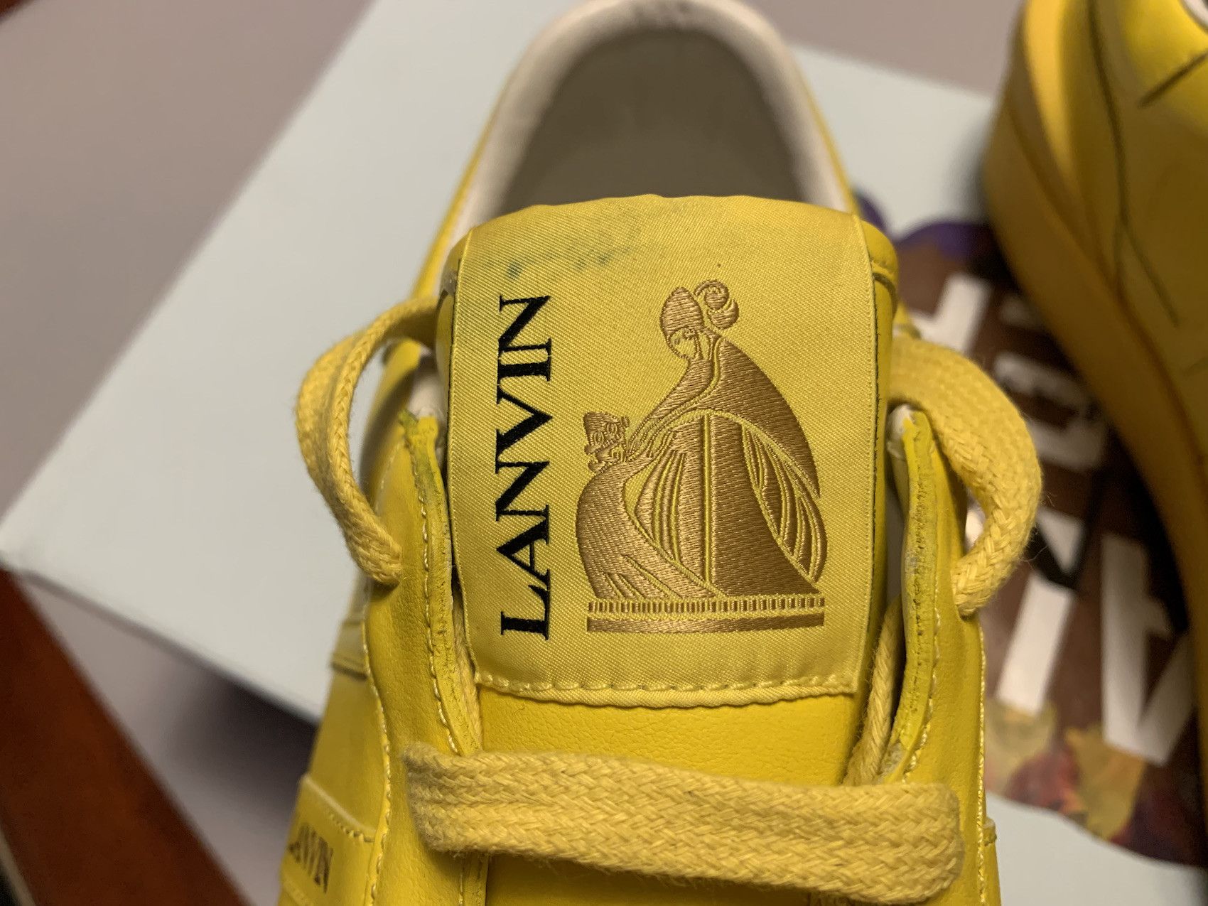 Gallery Dept. × Lanvin SS'21 Painted Sneakers Size US 9 / EU 42 - 8 Thumbnail