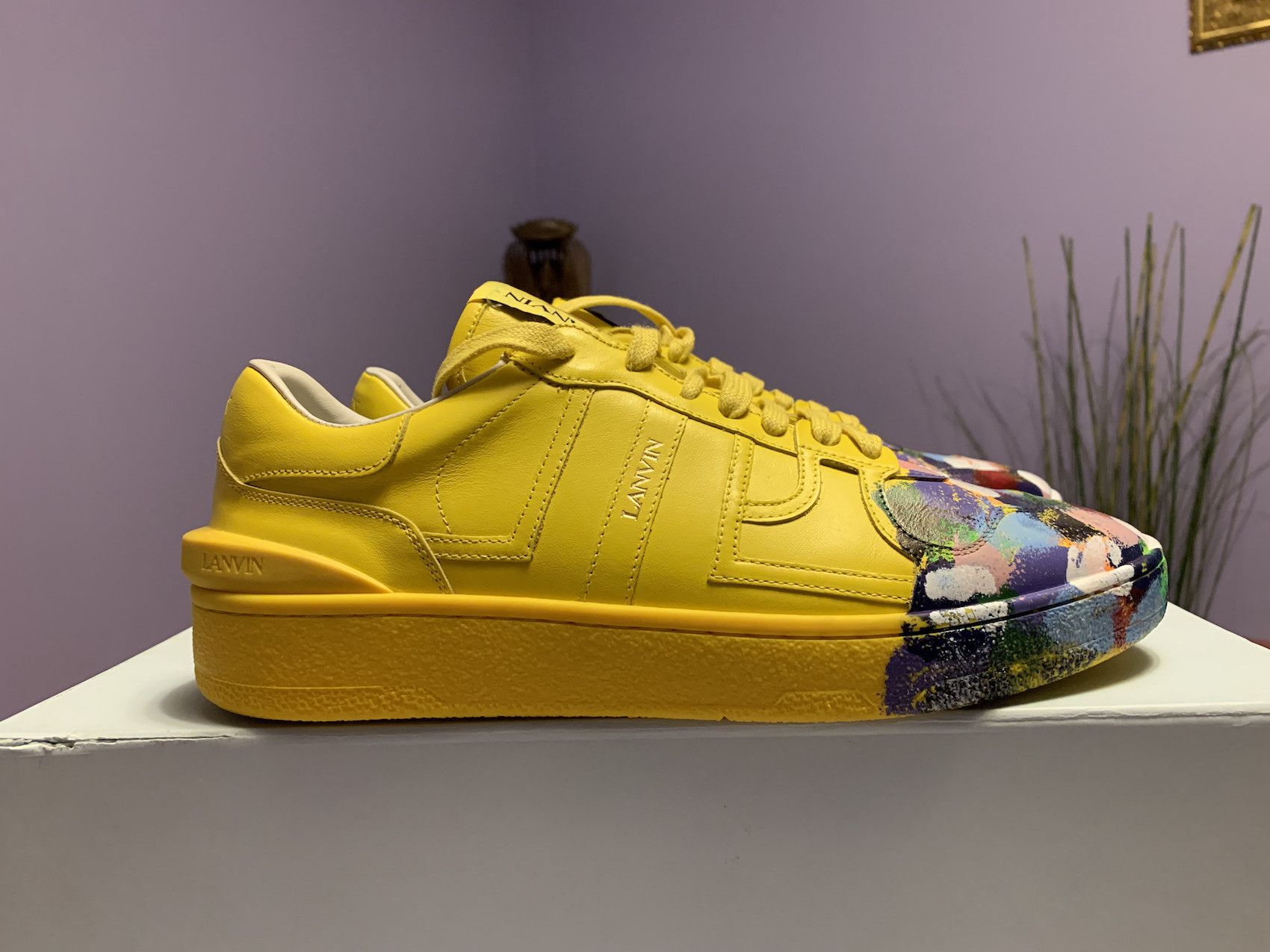 Gallery Dept. × Lanvin SS'21 Painted Sneakers Size US 9 / EU 42 - 2 Thumbnail