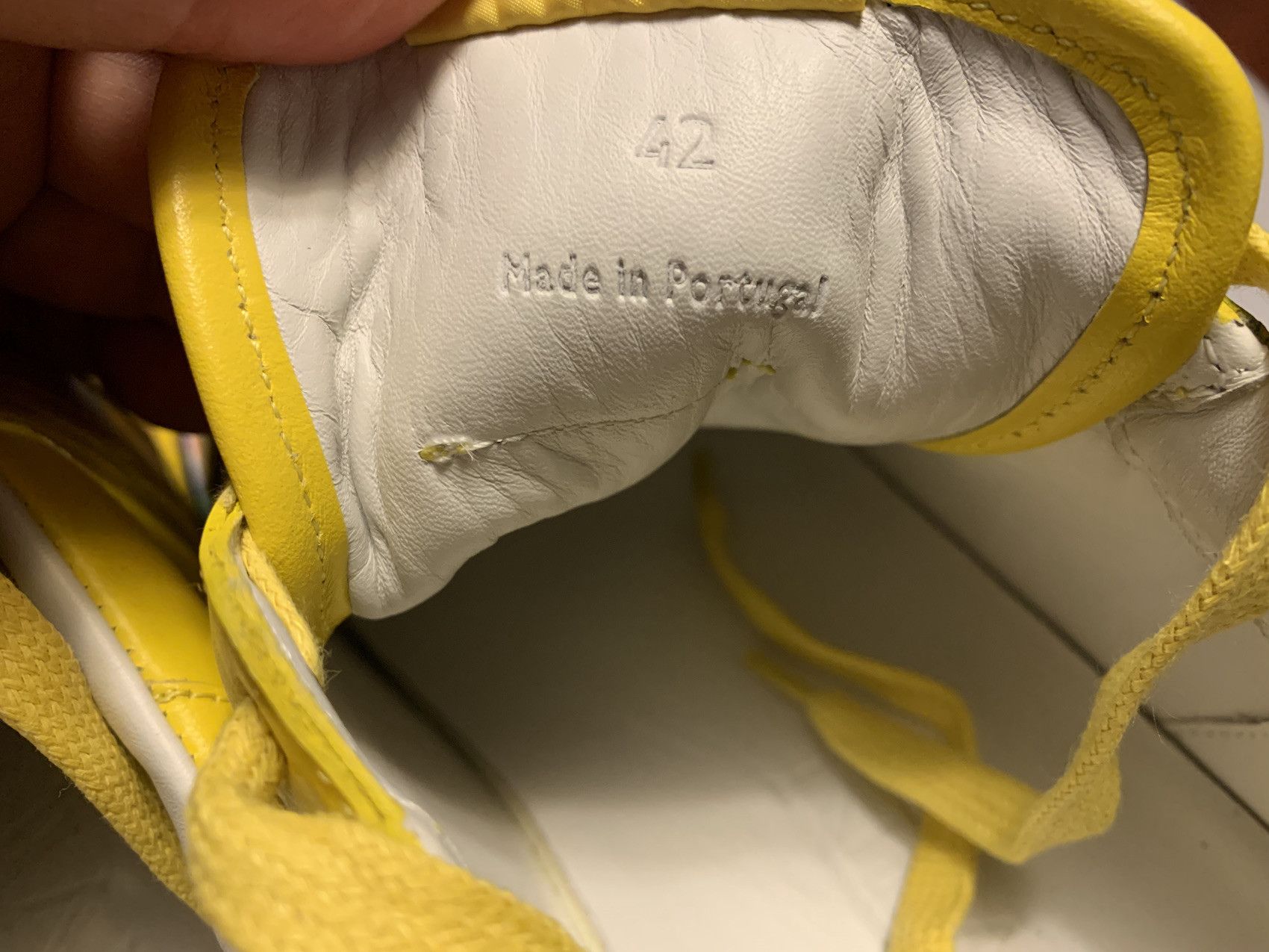 Gallery Dept. × Lanvin SS'21 Painted Sneakers Size US 9 / EU 42 - 6 Thumbnail
