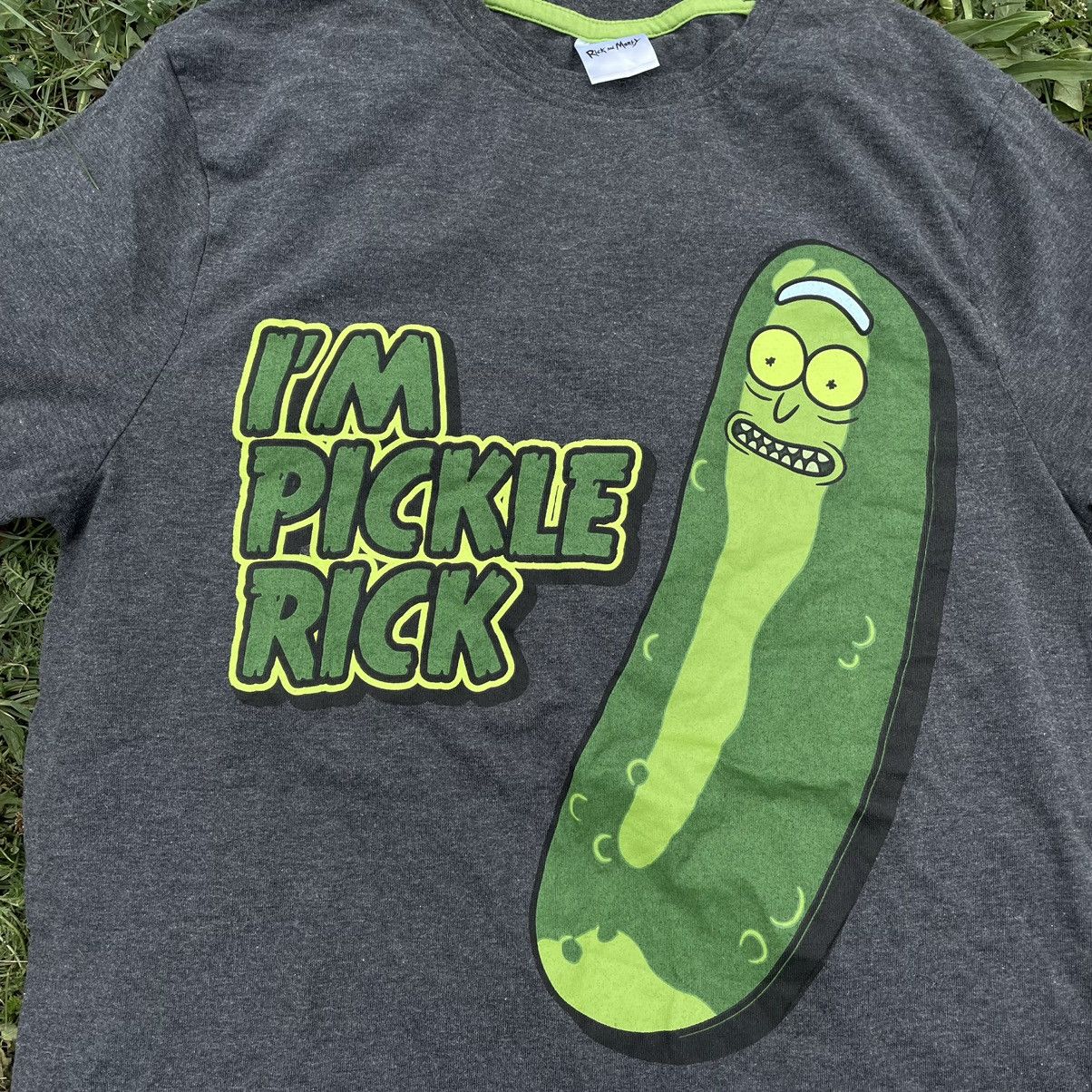 Vintage Vintage Y2K Adult “Rick And Morty ”I’m Pickle Rick Humor Tee Size US M / EU 48-50 / 2 - 4 Thumbnail