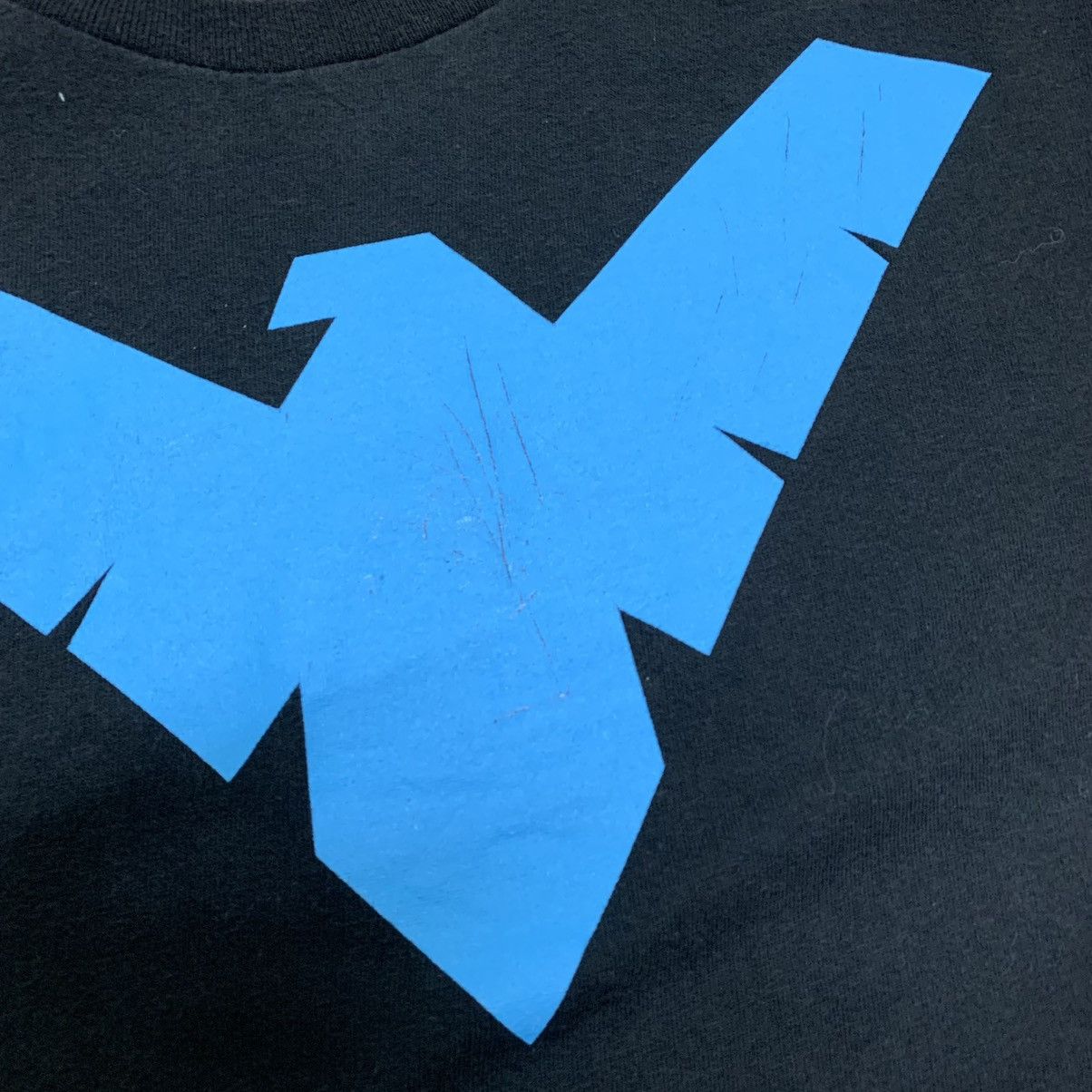 DC Comics Nightwing logo black t-shirt tee Size US M / EU 48-50 / 2 - 9 Thumbnail