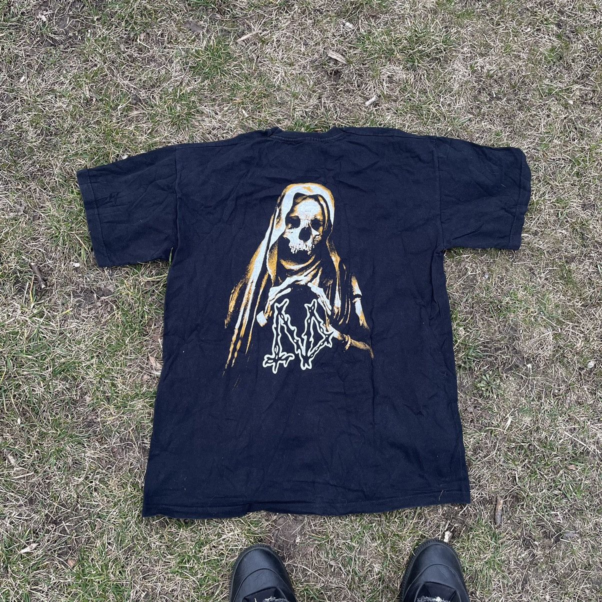 Vintage Vintage 90s Napalm Death Graphic Tee Black Grunge Wide Leg M Size US M / EU 48-50 / 2 - 5 Thumbnail