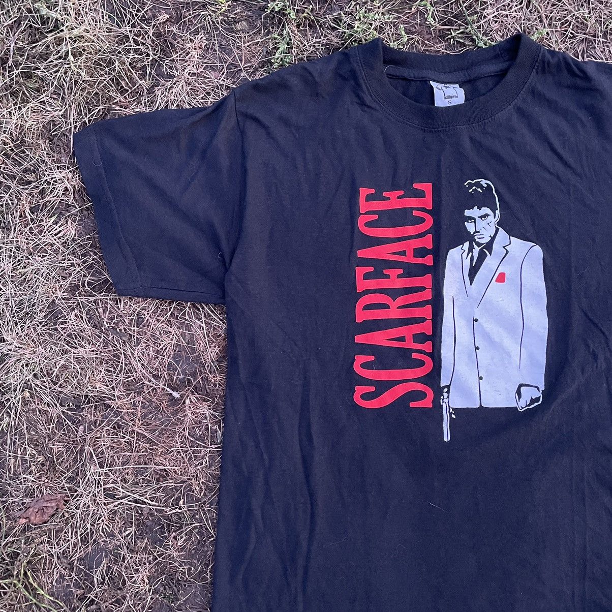 Vintage Vintage Y2K Scarface Graphic Tee Streetwear Grunge Relaxed S Size US S / EU 44-46 / 1 - 2 Thumbnail