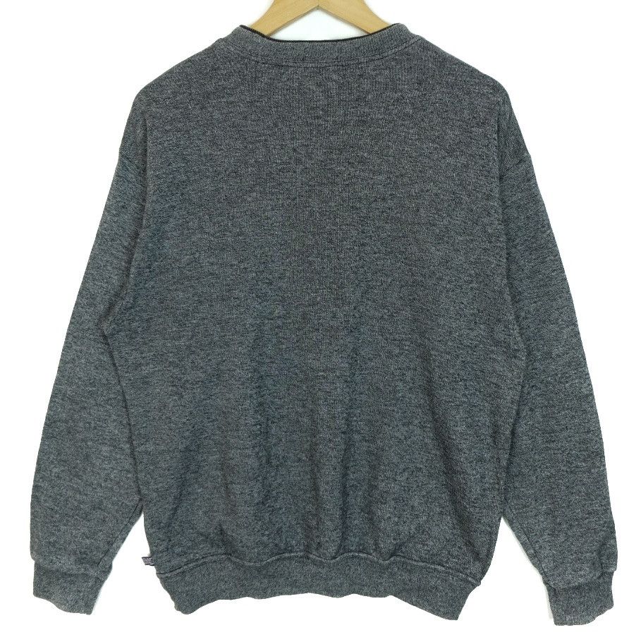Japanese Brand × Michiko Koshino London 2000's MICHIKO LONDON Jeans Big Embroidered Logo Sweatshirt Size US L / EU 52-54 / 3 - 7 Thumbnail