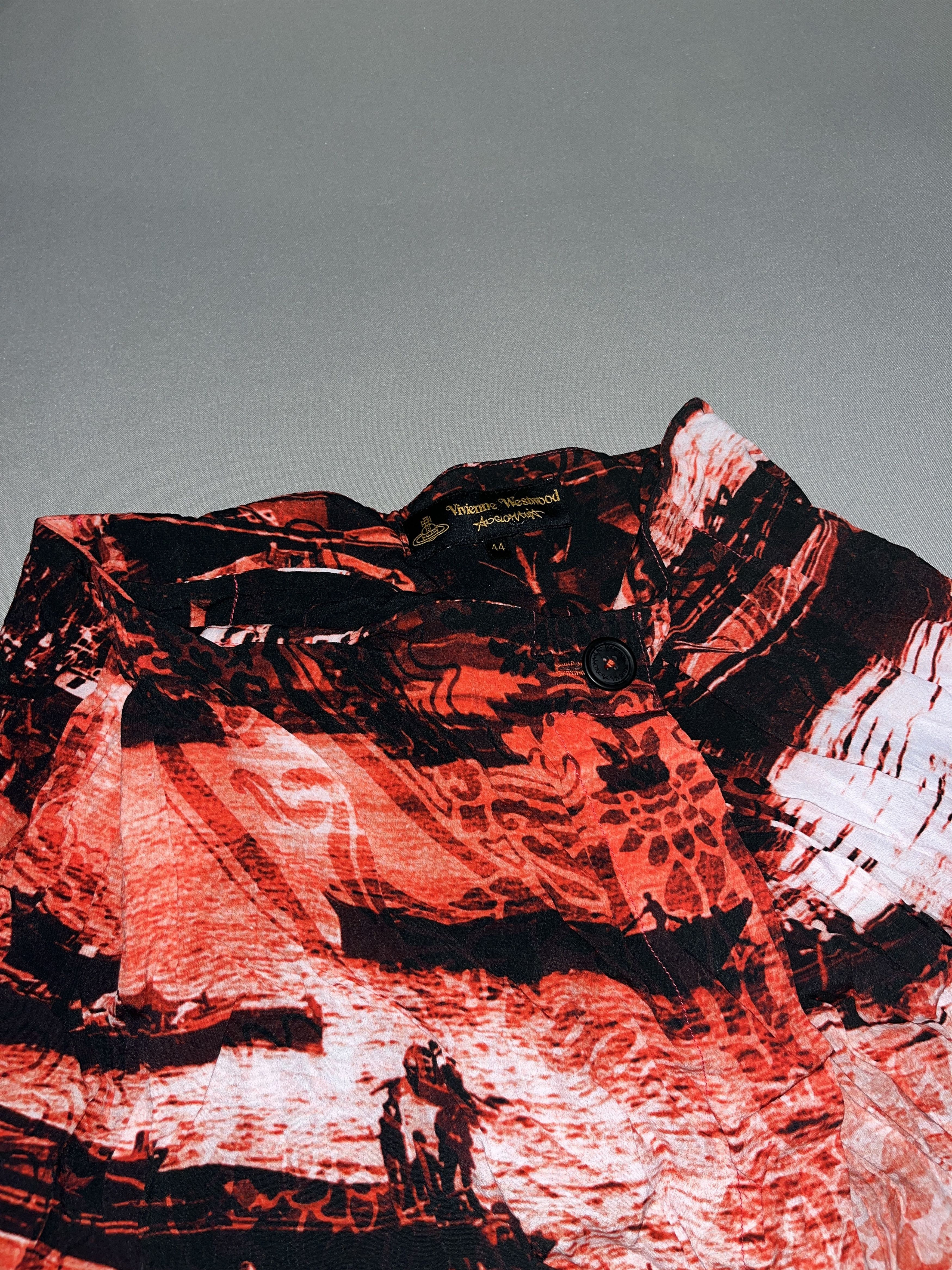 Vivienne Westwood Vivienne Westwood Full Print Mini Anglomania Skirt Size 30" / US 8 / IT 44 - 5 Thumbnail