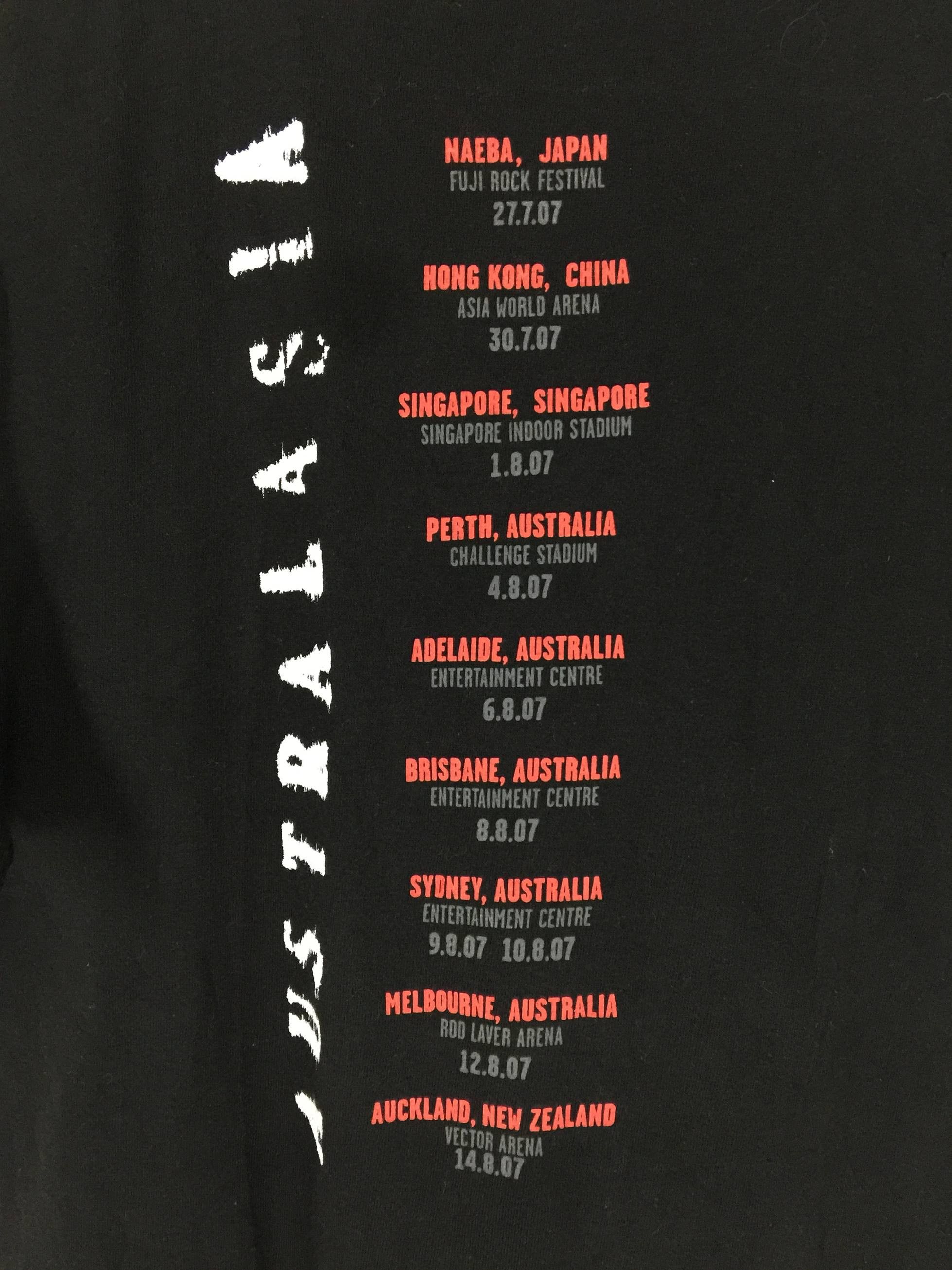 Band Tees × Vintage The Cure Australasia vintage 00s concert tour shirt Size US S / EU 44-46 / 1 - 5 Thumbnail