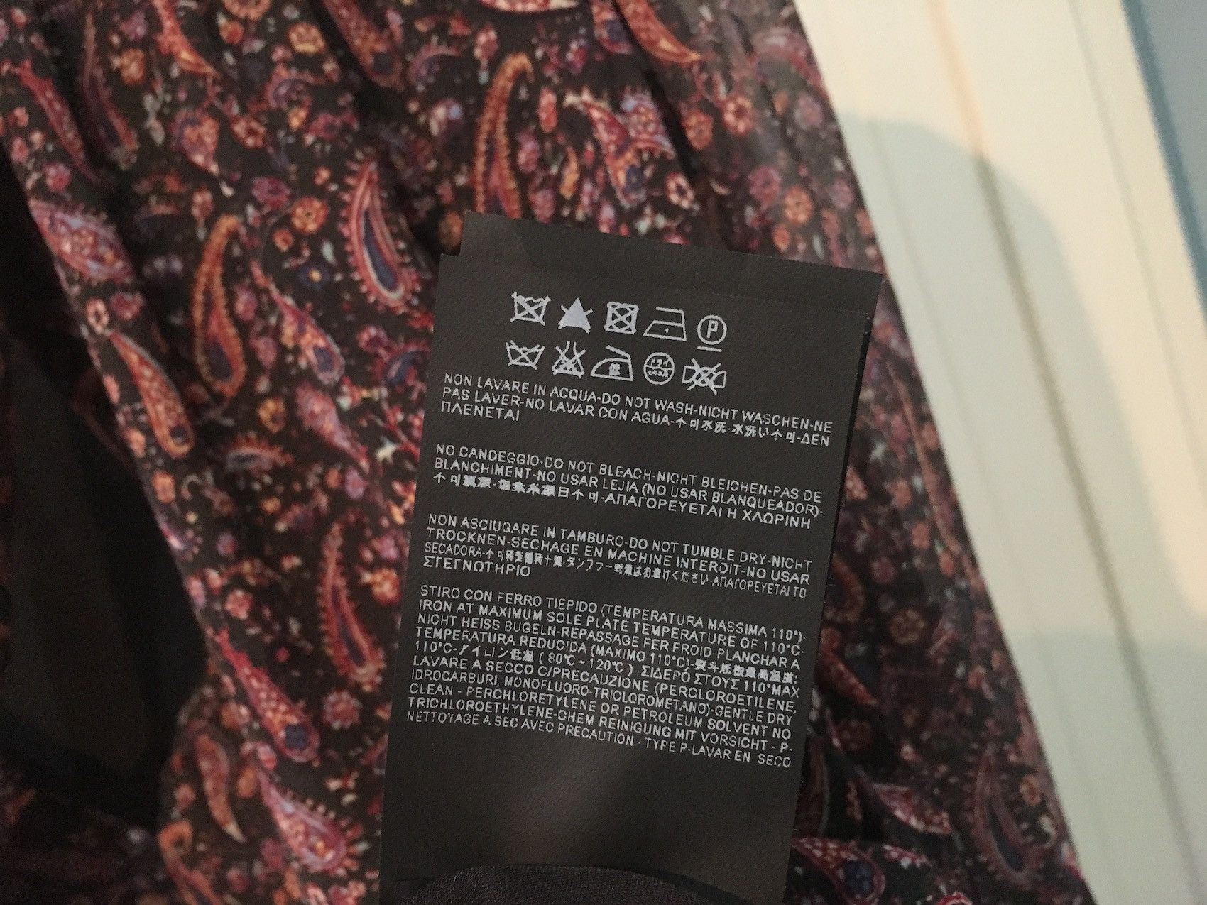 Hedi Slimane × Saint Laurent Paris SS'15 Dress 'Bohéme' in Crepe Silk Size S / US 4 / IT 40 - 9 Thumbnail