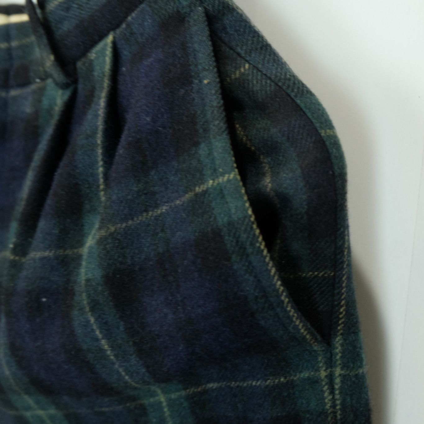 Alexander Julian ALEXANDER JULIAN Check Casual Wool Pant Size US 27 - 6 Thumbnail