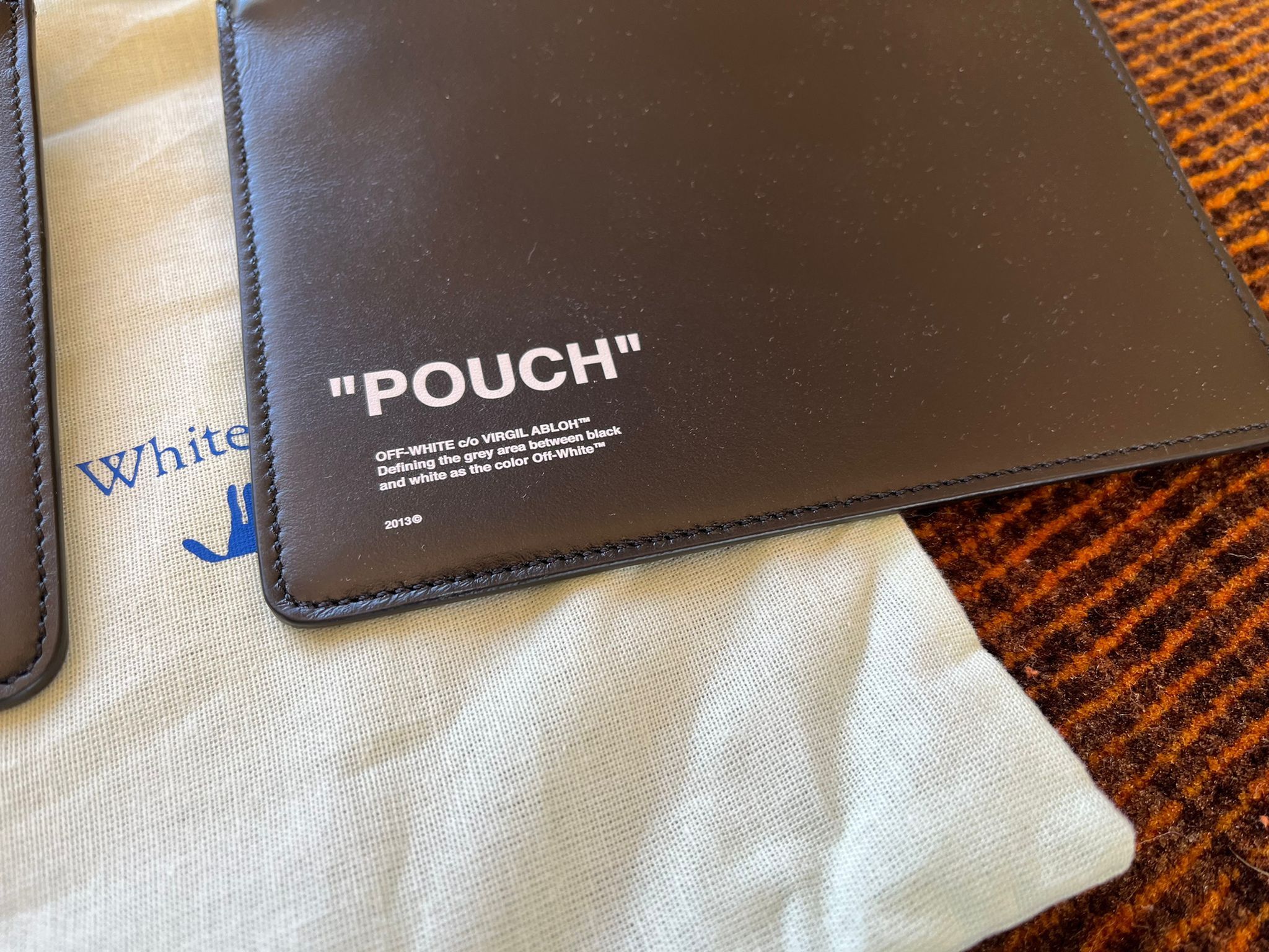 Off-White Button Pouch Bag in Black Size ONE SIZE - 3 Thumbnail