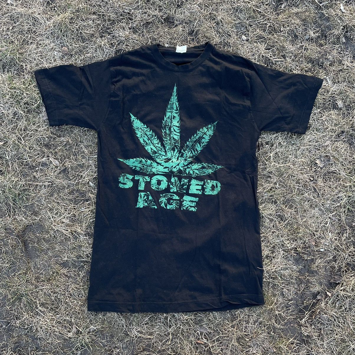 Vintage Vintage 90s Sun Faded Graphic Tee Stoned Age Skate Tapered M Size US M / EU 48-50 / 2 - 1 Thumbnail