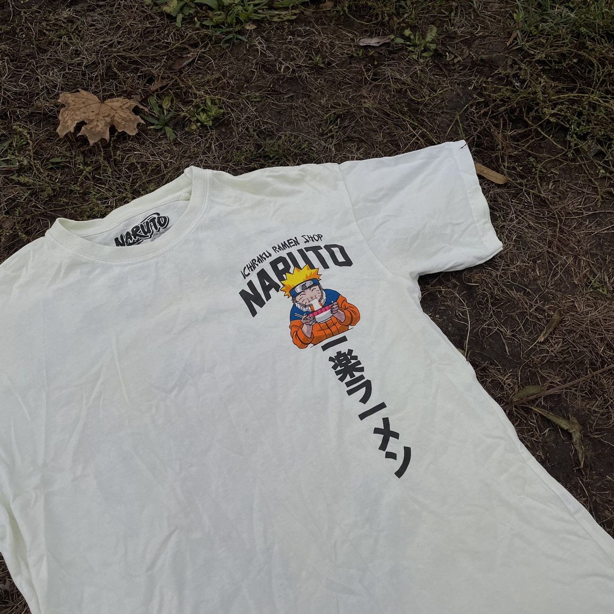 Cartoon Network Vintage Y2K Naruto Sippuden Tee Face Japanese Art Print Band Size US L / EU 52-54 / 3 - 6 Thumbnail