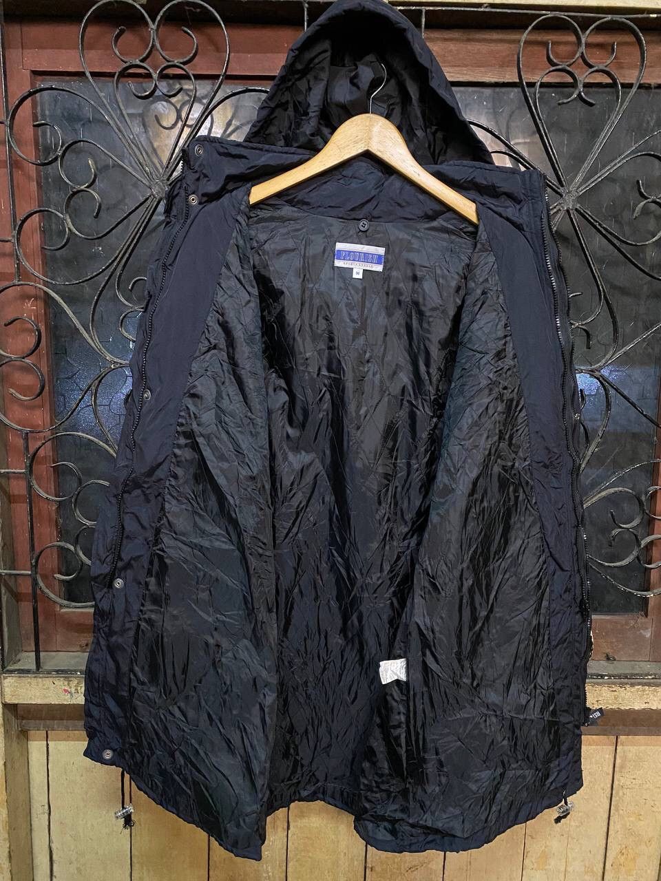 Japanese Brand FLOURISH SPORT STUDIO HOODED PARKA JACKET Size US M / EU 48-50 / 2 - 7 Thumbnail
