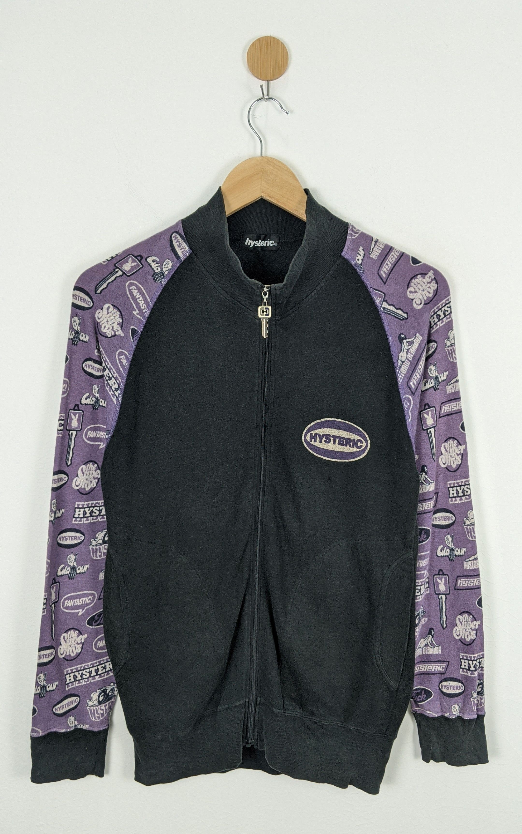 Hysteric Glamour Hysteric Glamour Zipper Jacket Sweater Size US S / EU 44-46 / 1 - 1 Thumbnail