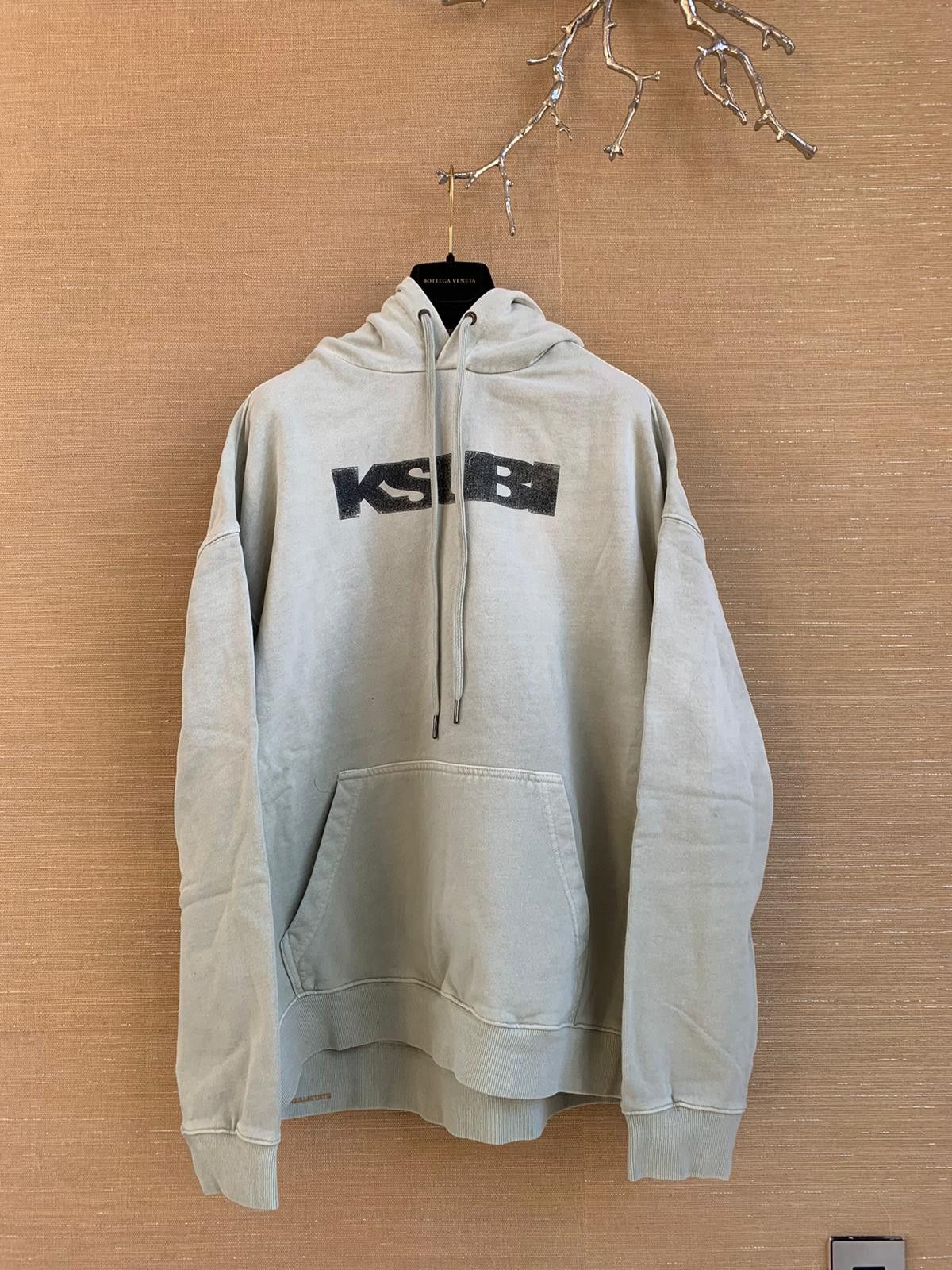 Ksubi Signs of The Times Biggie Hoodie in Faded Green Grailed