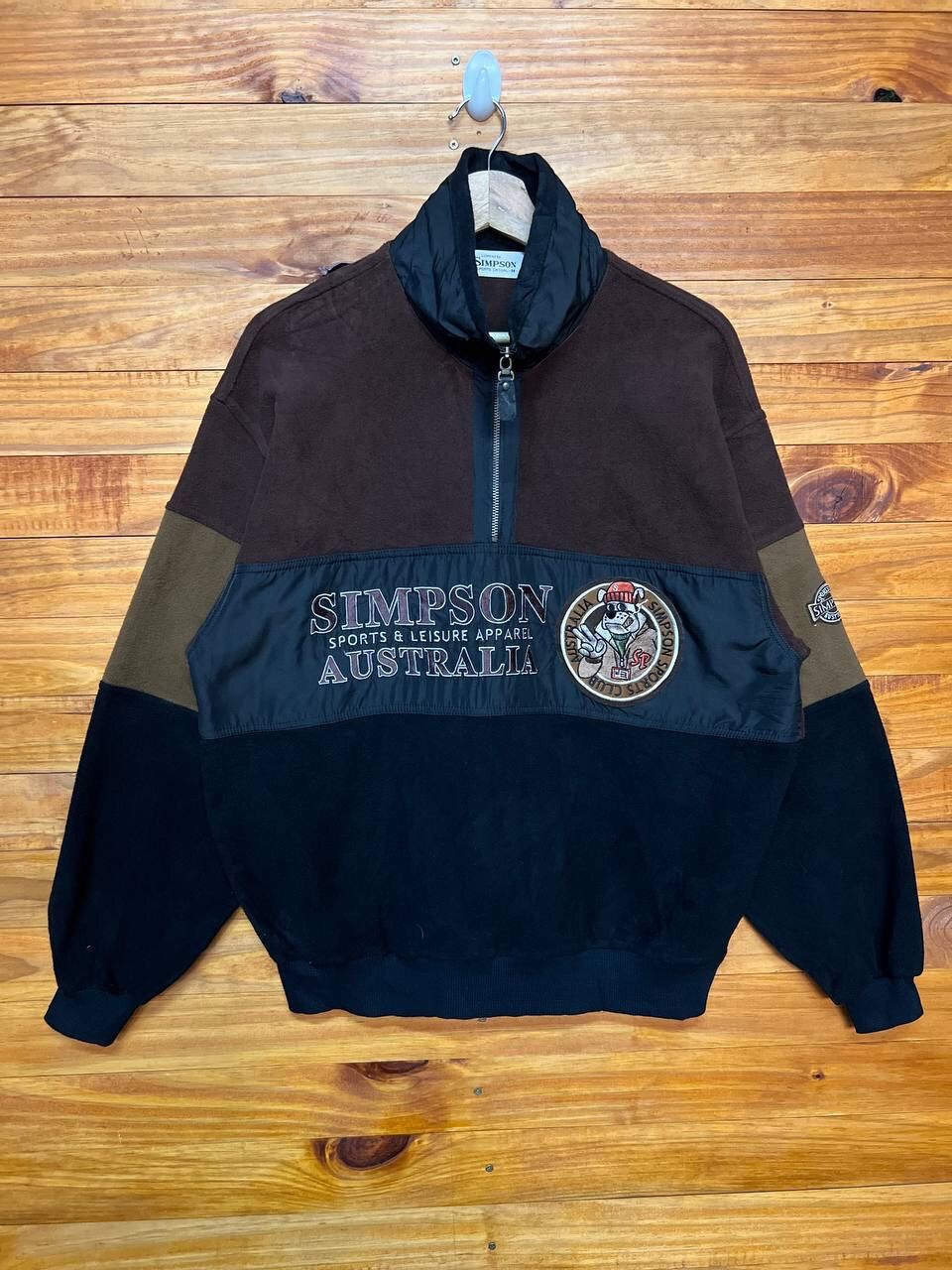 Man Made In Australia VINTAGE SIMPSON SPORT CLUB AUSTRALIA SWEATSHIRT Size US M / EU 48-50 / 2 - 1 Thumbnail