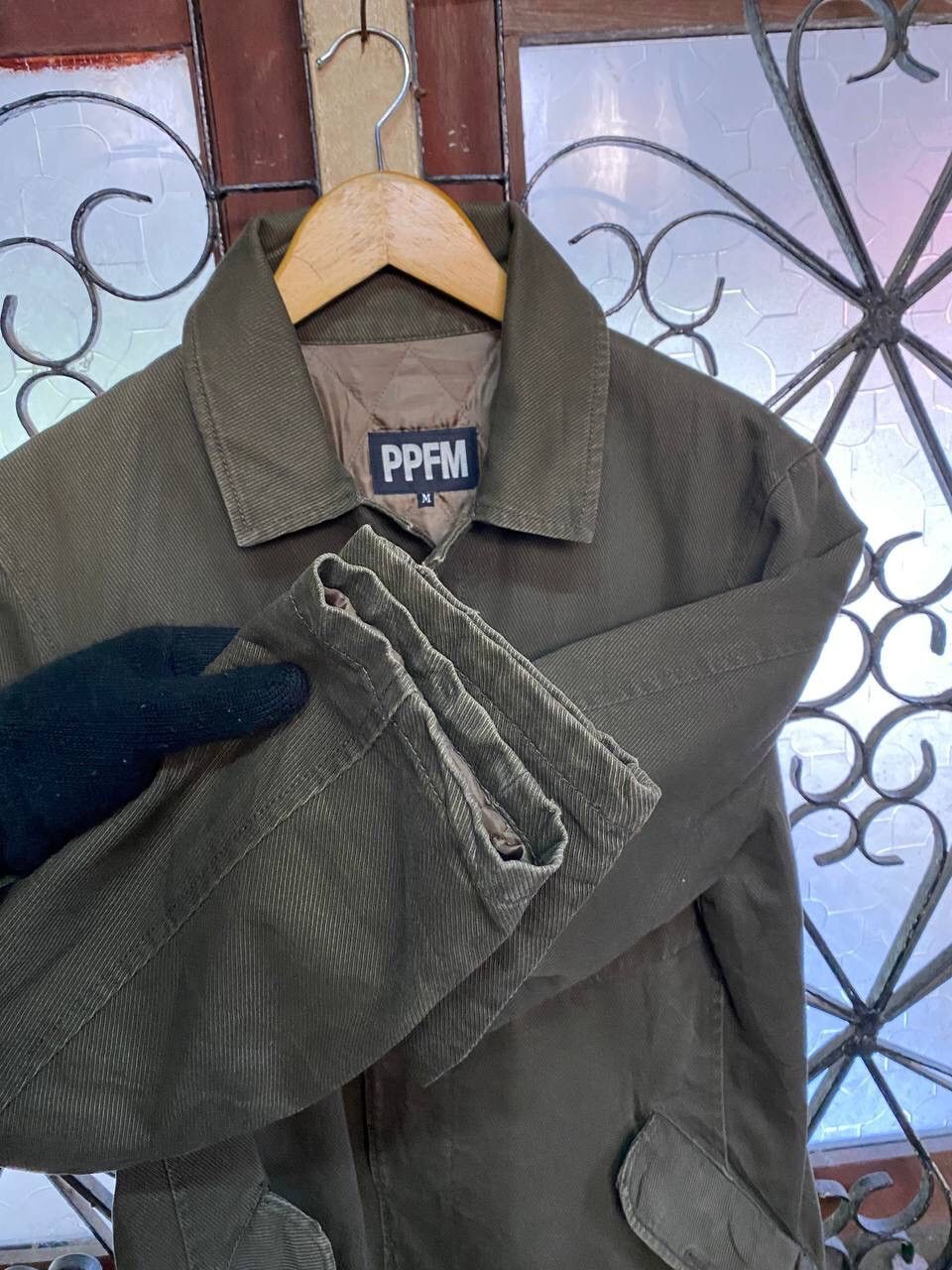 Japanese Brand PPFM DENIM QUILTING JACKET Size US M / EU 48-50 / 2 - 11 Thumbnail