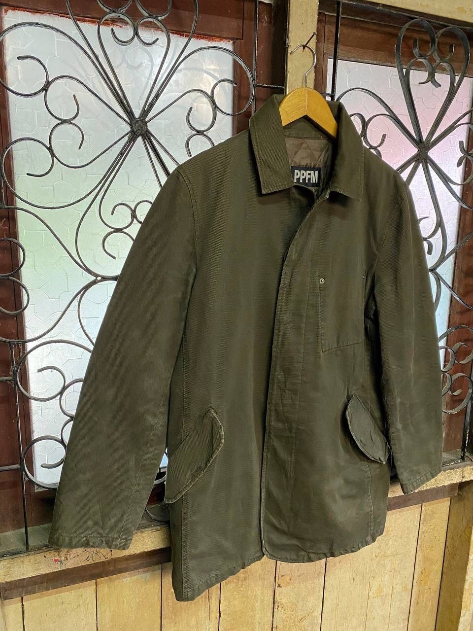 Japanese Brand PPFM DENIM QUILTING JACKET Size US M / EU 48-50 / 2 - 5 Thumbnail