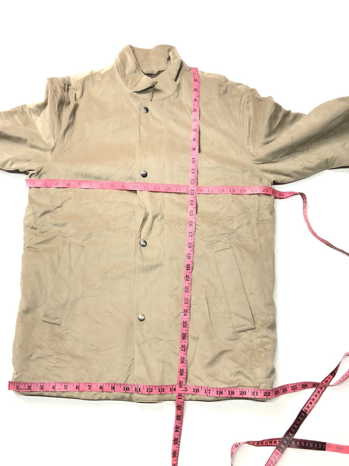 Designer × Valentino × Vintage VINTAGE GIANNI VALENTINO ITALY QUILTED INNER SUEDE JACKET Size US M / EU 48-50 / 2 - 13 Thumbnail