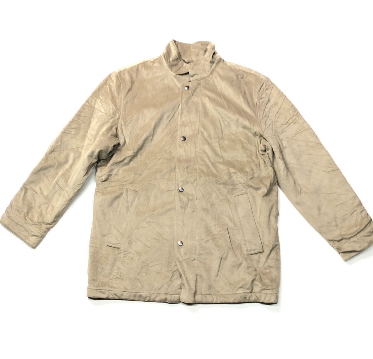 Designer × Valentino × Vintage VINTAGE GIANNI VALENTINO ITALY QUILTED INNER SUEDE JACKET Size US M / EU 48-50 / 2 - 3 Thumbnail