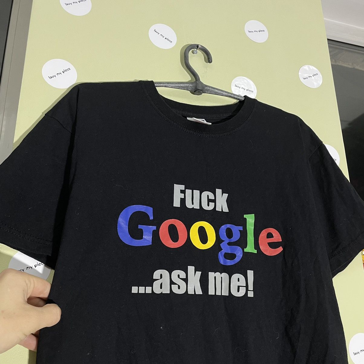 Vintage Vintage Y2K Graphic Tee Humor Print Streetwear Skater Boxy L Size US L / EU 52-54 / 3 - 6 Thumbnail