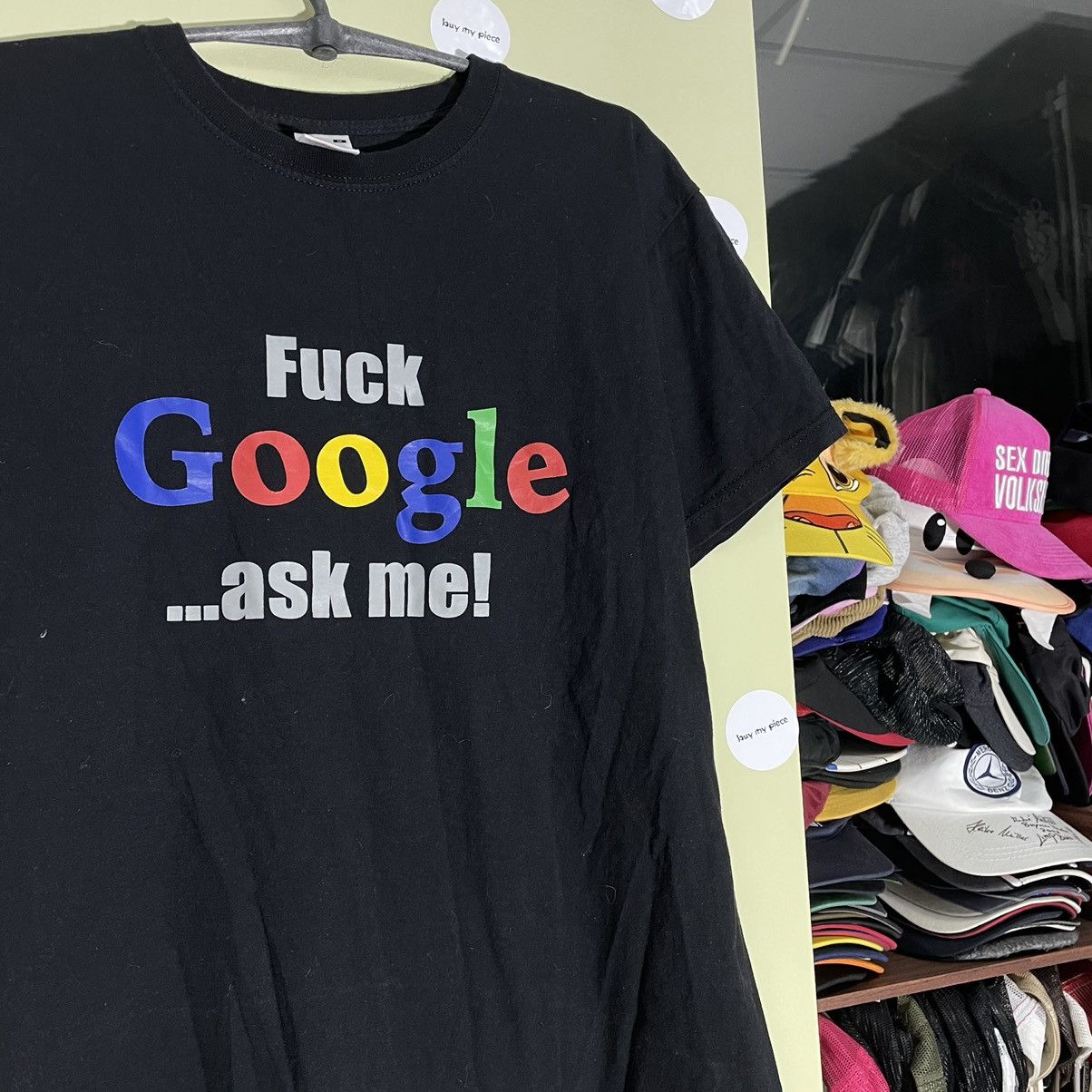 Vintage Vintage Y2K Graphic Tee Humor Print Streetwear Skater Boxy L Size US L / EU 52-54 / 3 - 5 Thumbnail