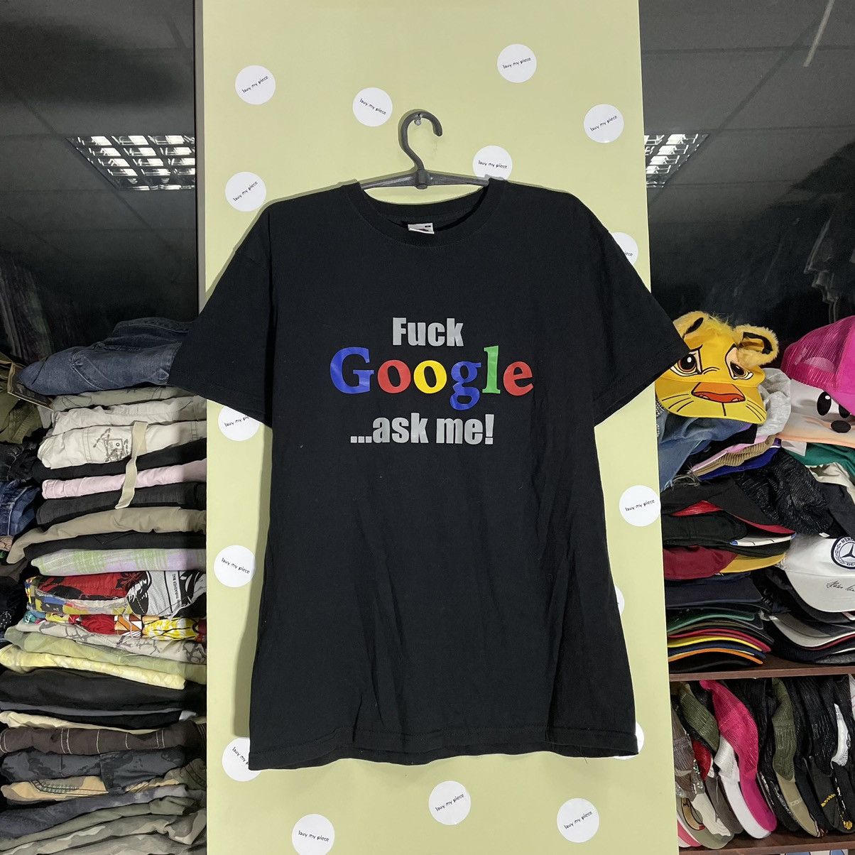 Vintage Vintage Y2K Graphic Tee Humor Print Streetwear Skater Boxy L Size US L / EU 52-54 / 3 - 1 Thumbnail