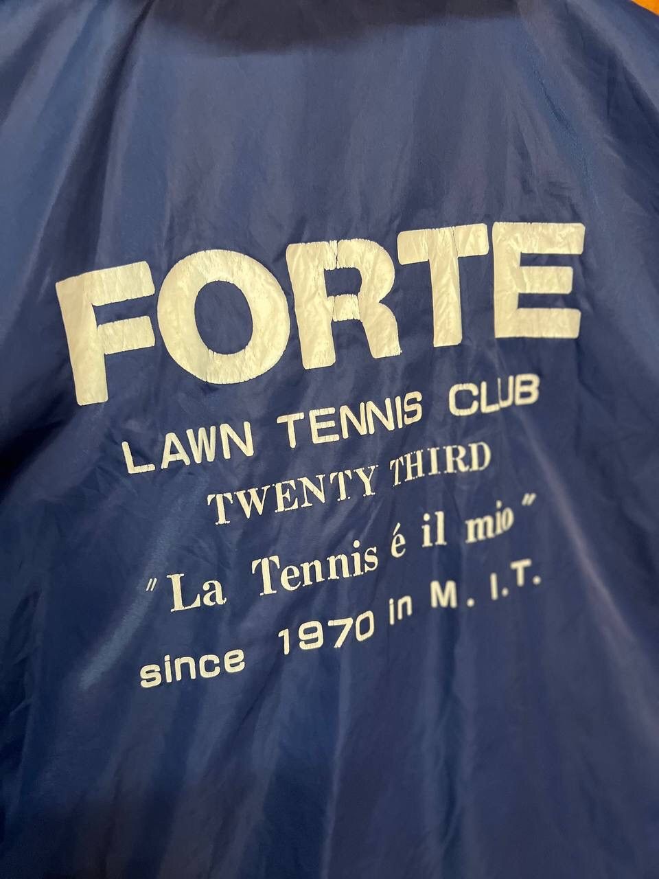 Nike VINTAGE NIKE FORTE LAWN TENNIS CLUB COACH JACKET Size US M / EU 48-50 / 2 - 8 Thumbnail