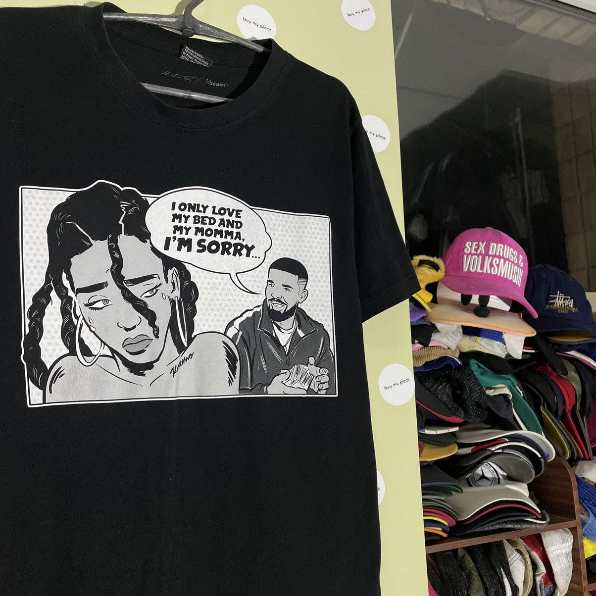 Vintage Vintage Y2K Graphic Tee Art Print Streetwear Grunge Black M Size US M / EU 48-50 / 2 - 4 Thumbnail