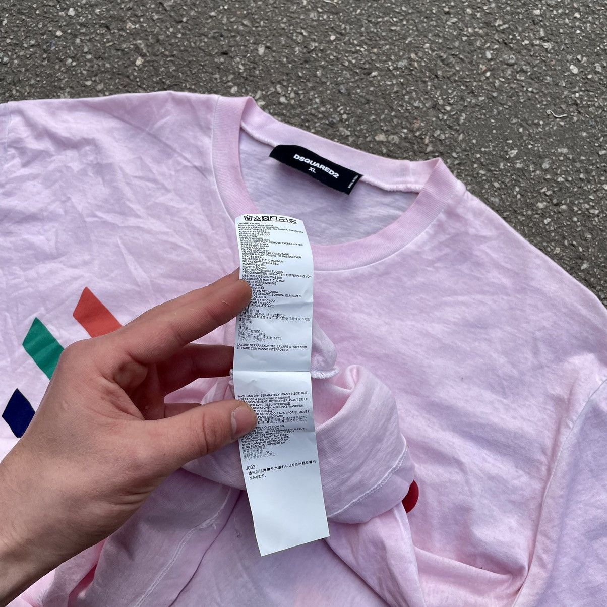 Vintage Y2K Rainbow Graphic Tee Streetwear Rave Aesthetic Faded XL Size US XL / EU 56 / 4 - 7 Thumbnail