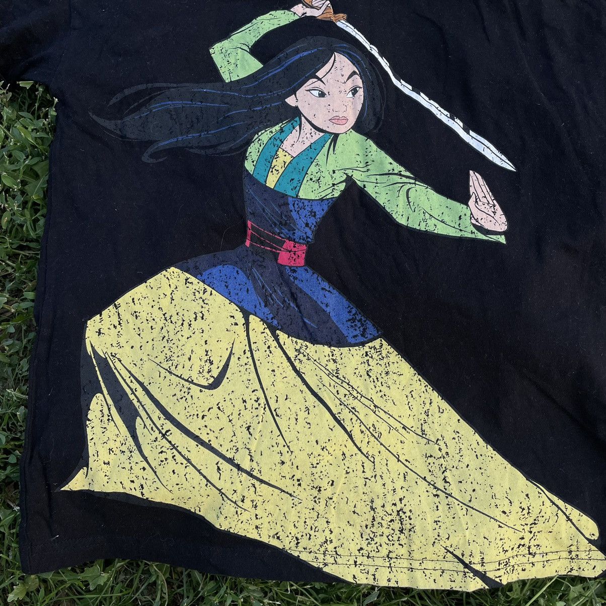 Vintage Vintage Y2K Disney Mulan Graphic Tee Sun Faded Skate Baggy M Size US M / EU 48-50 / 2 - 4 Thumbnail