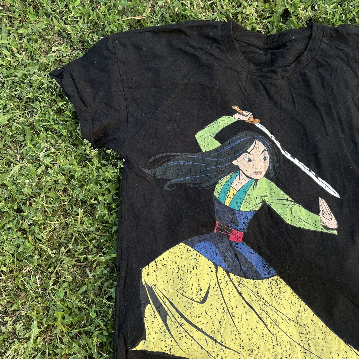 Vintage Vintage Y2K Disney Mulan Graphic Tee Sun Faded Skate Baggy M Size US M / EU 48-50 / 2 - 3 Thumbnail