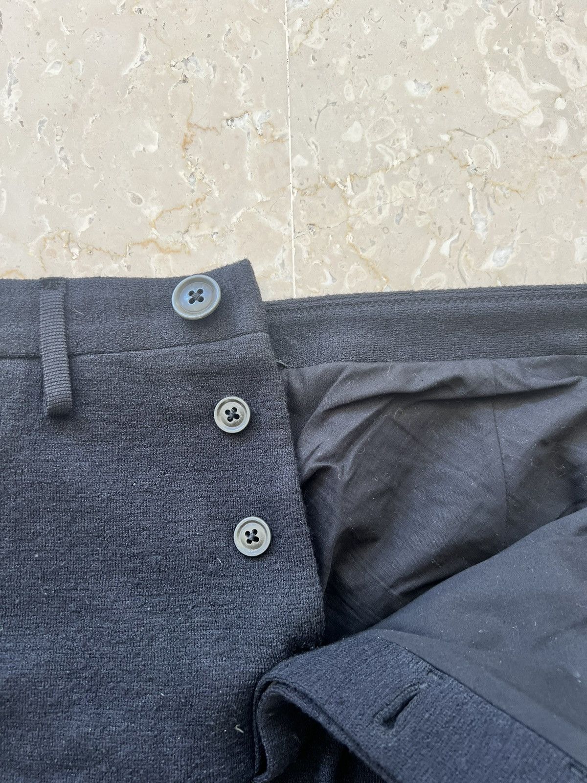 Label Under Construction Cashmere/silk pants Size US 34 / EU 50 - 3 Thumbnail