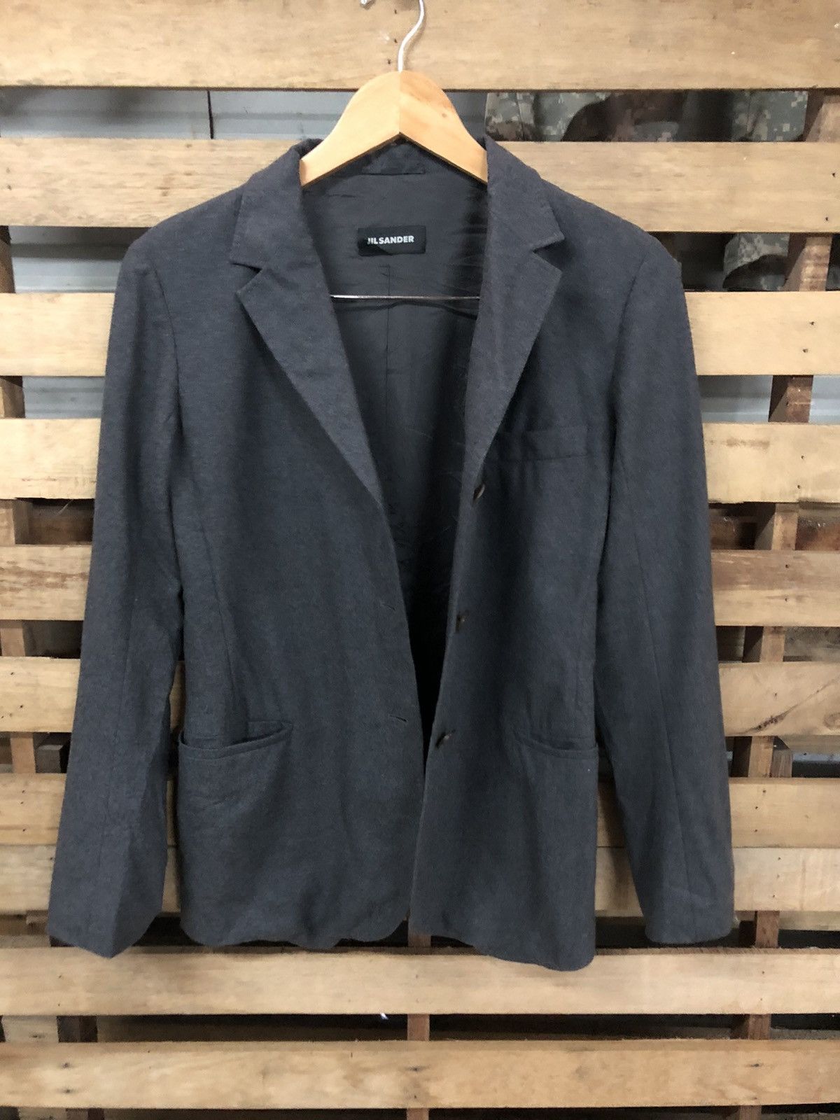 Jil Sander Jil sander Wool Double Breasted Coat/Blazer Size 36S - 3 Thumbnail