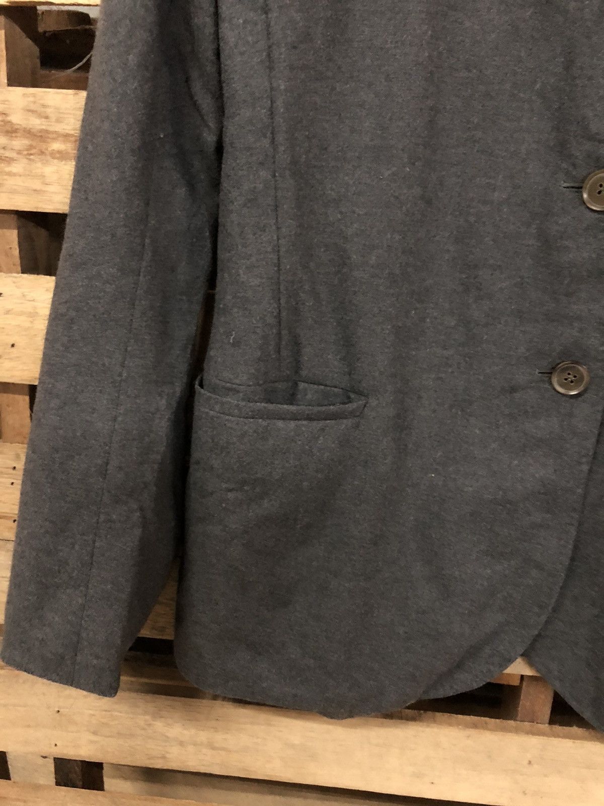Jil Sander Jil sander Wool Double Breasted Coat/Blazer Size 36S - 5 Thumbnail