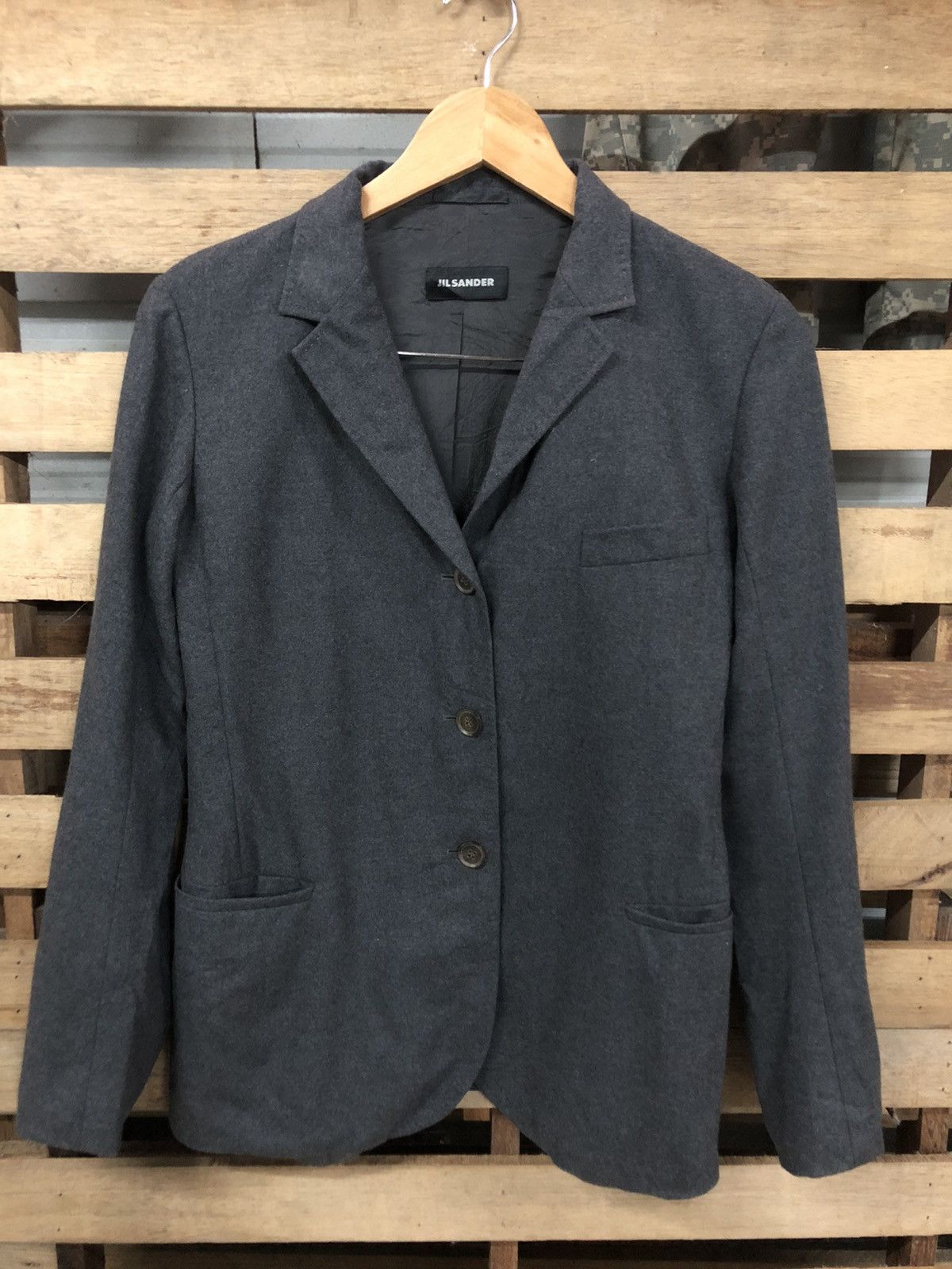 Jil Sander Jil sander Wool Double Breasted Coat/Blazer Size 36S - 1 Thumbnail
