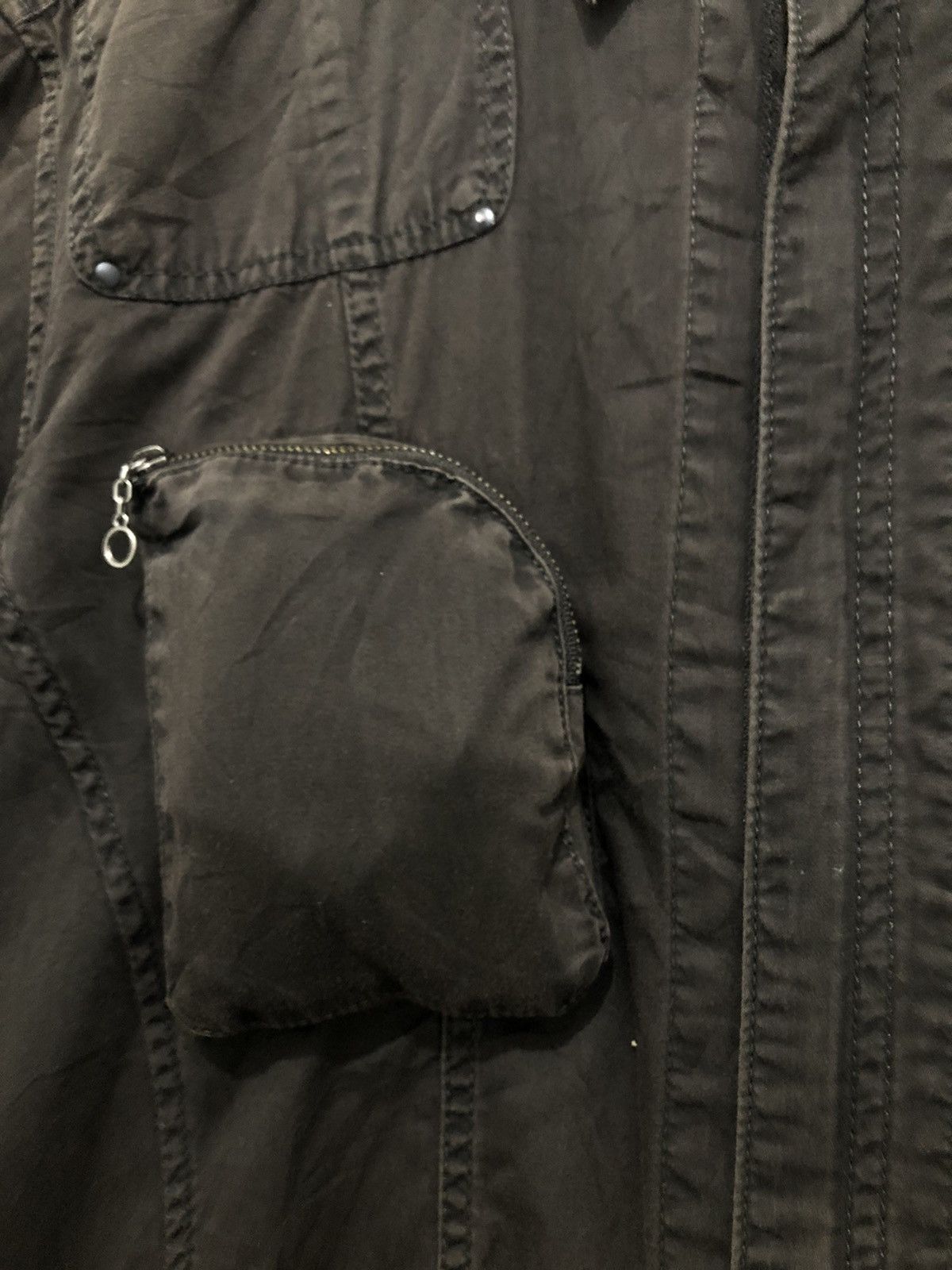 Japanese Brand × Tete Homme Tete Homme Denim Shirt Nice Design Size US L / EU 52-54 / 3 - 8 Thumbnail