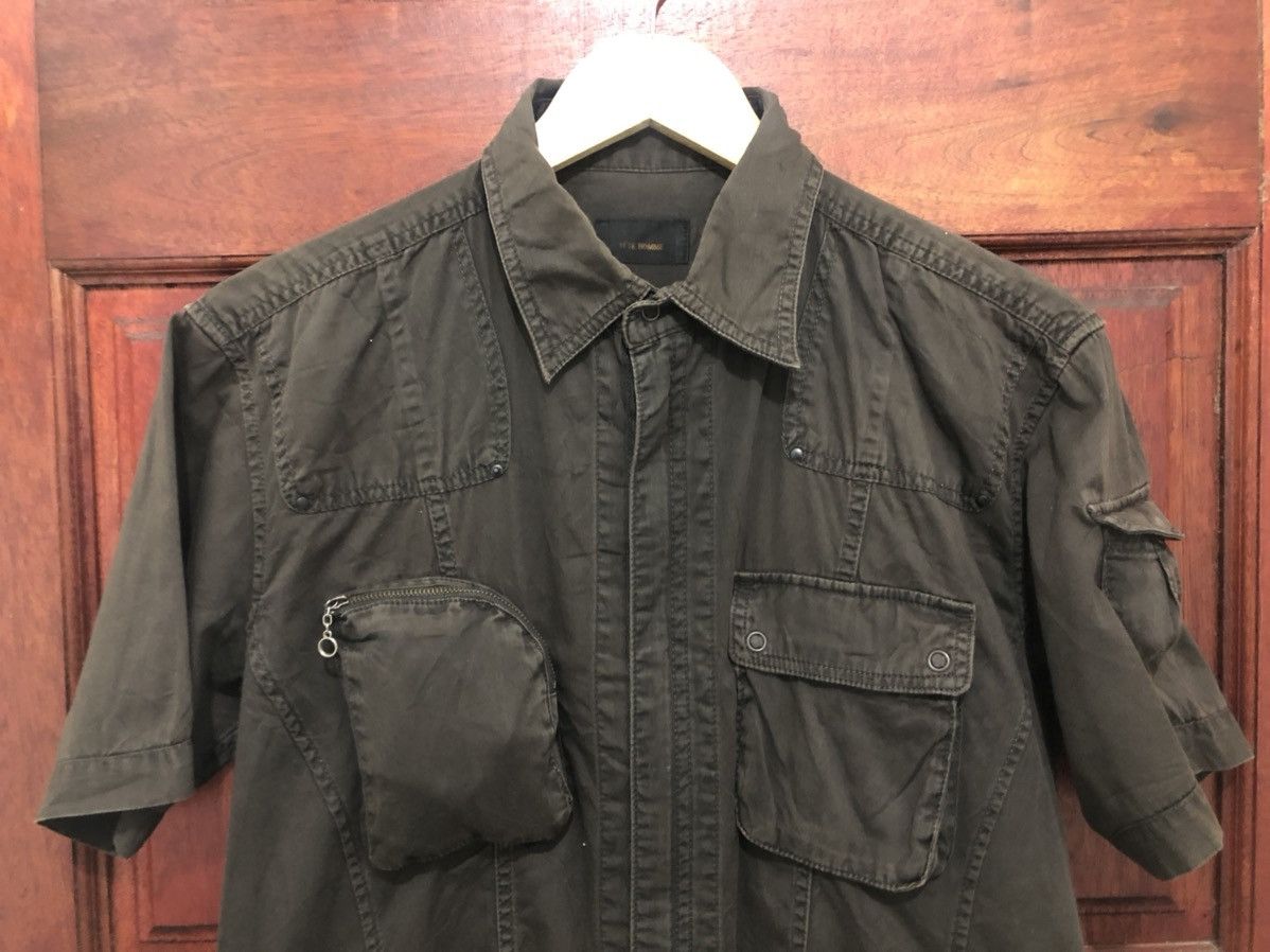 Japanese Brand × Tete Homme Tete Homme Denim Shirt Nice Design Size US L / EU 52-54 / 3 - 6 Thumbnail