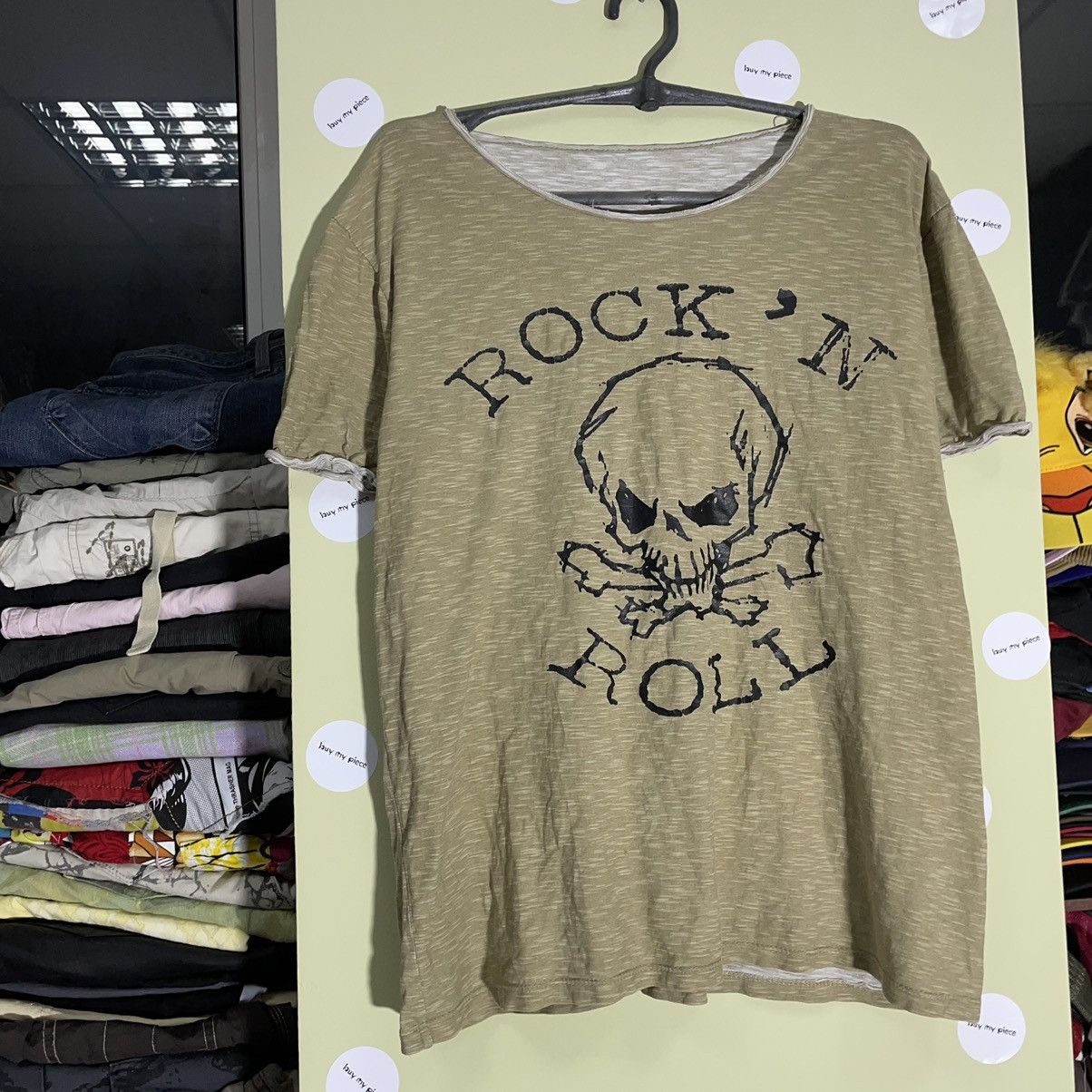 Band Tees Vintage Y2K Skulls Dead Face Horror Tee Rock Streetwear 90s Size US XL / EU 56 / 4 - 3 Thumbnail