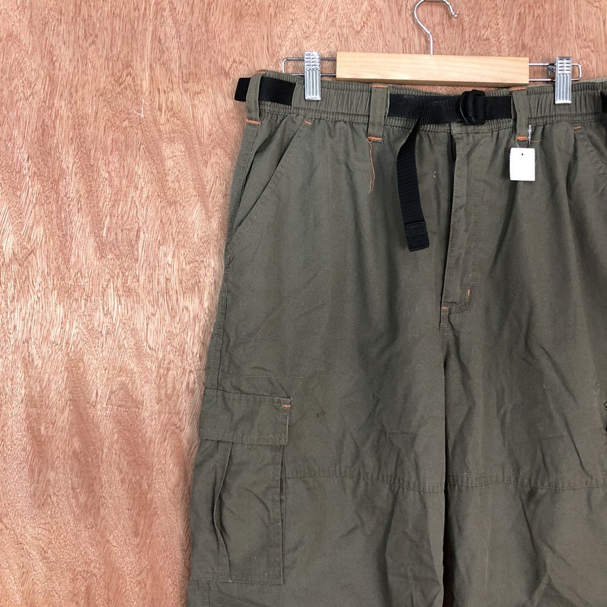 Japanese Brand Japan Brown hiking Multipocket Cargo Pants #2163 Size US 34 / EU 50 - 6 Thumbnail