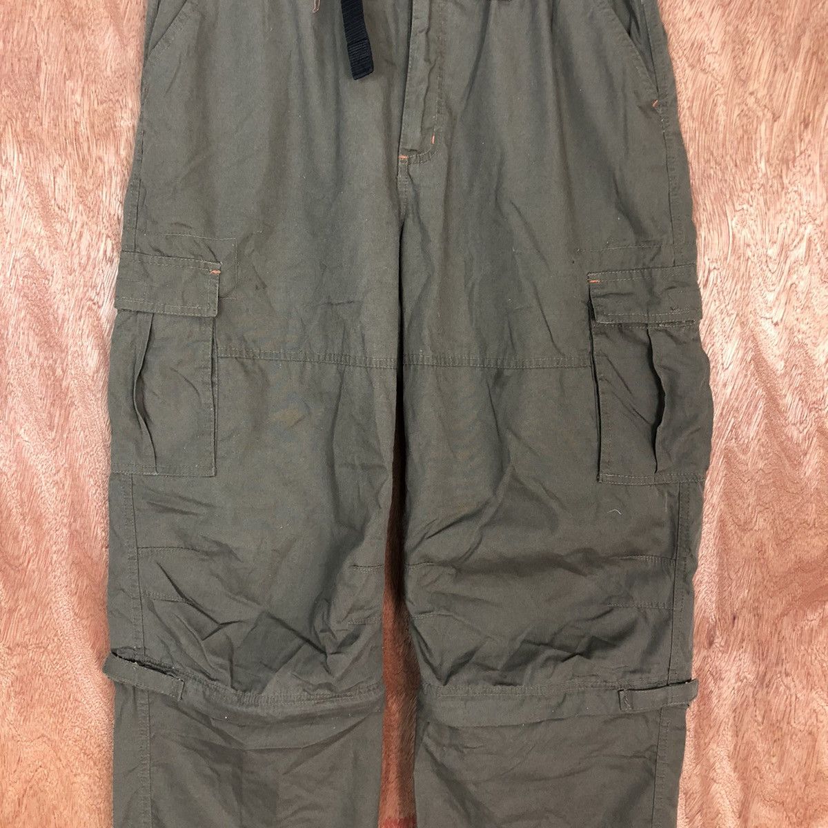 Japanese Brand Japan Brown hiking Multipocket Cargo Pants #2163 Size US 34 / EU 50 - 4 Thumbnail