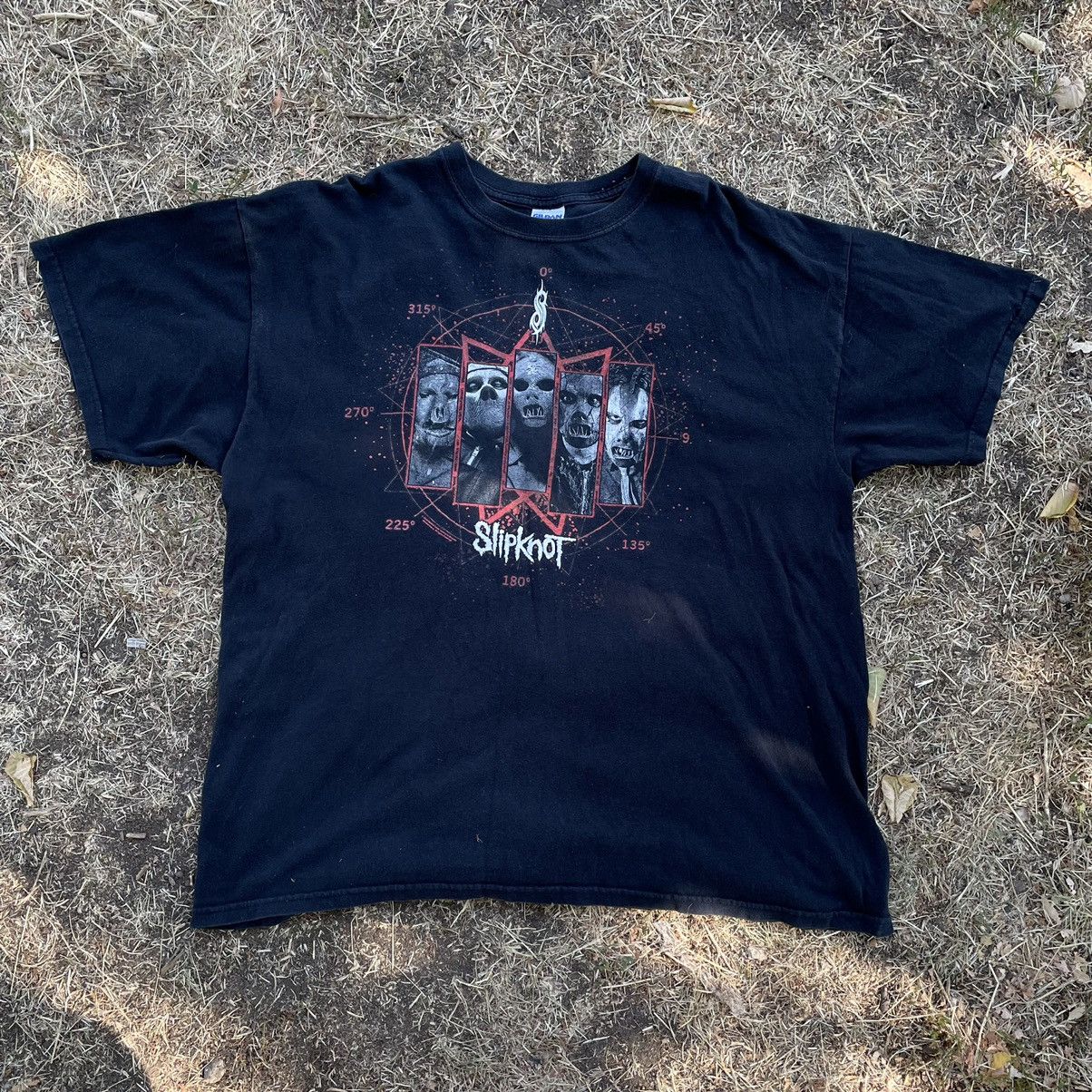 Band Tees Vintage Y2K Slipknot Horror Logo Band Rock Streetwear Travis Size US XL / EU 56 / 4 - 1 Thumbnail