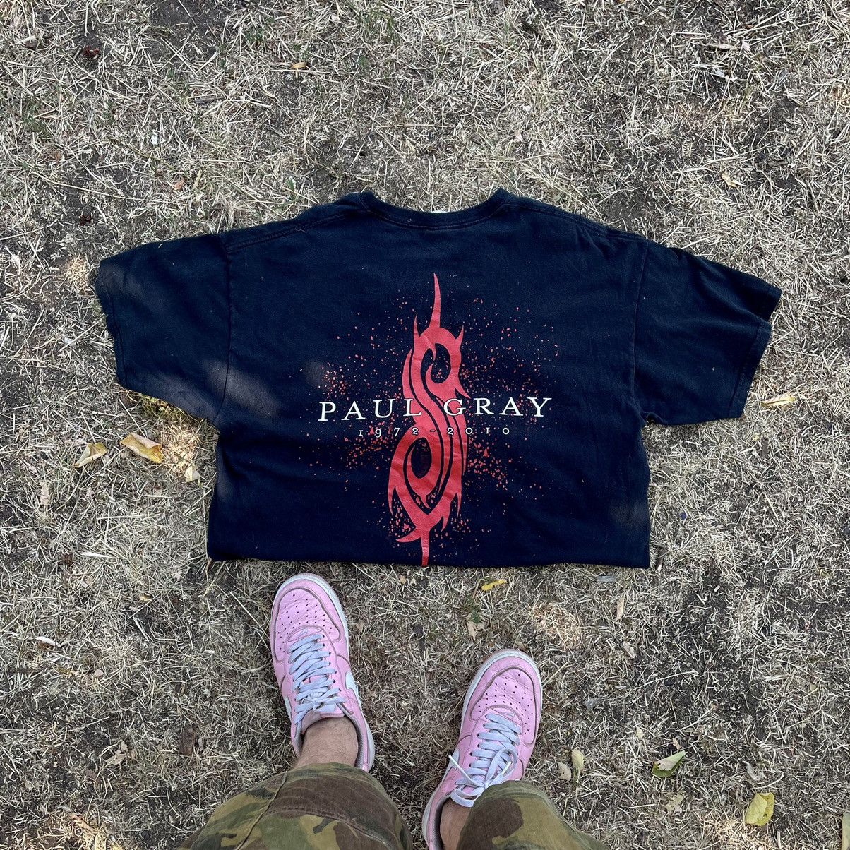 Band Tees Vintage Y2K Slipknot Horror Logo Band Rock Streetwear Travis Size US XL / EU 56 / 4 - 6 Thumbnail