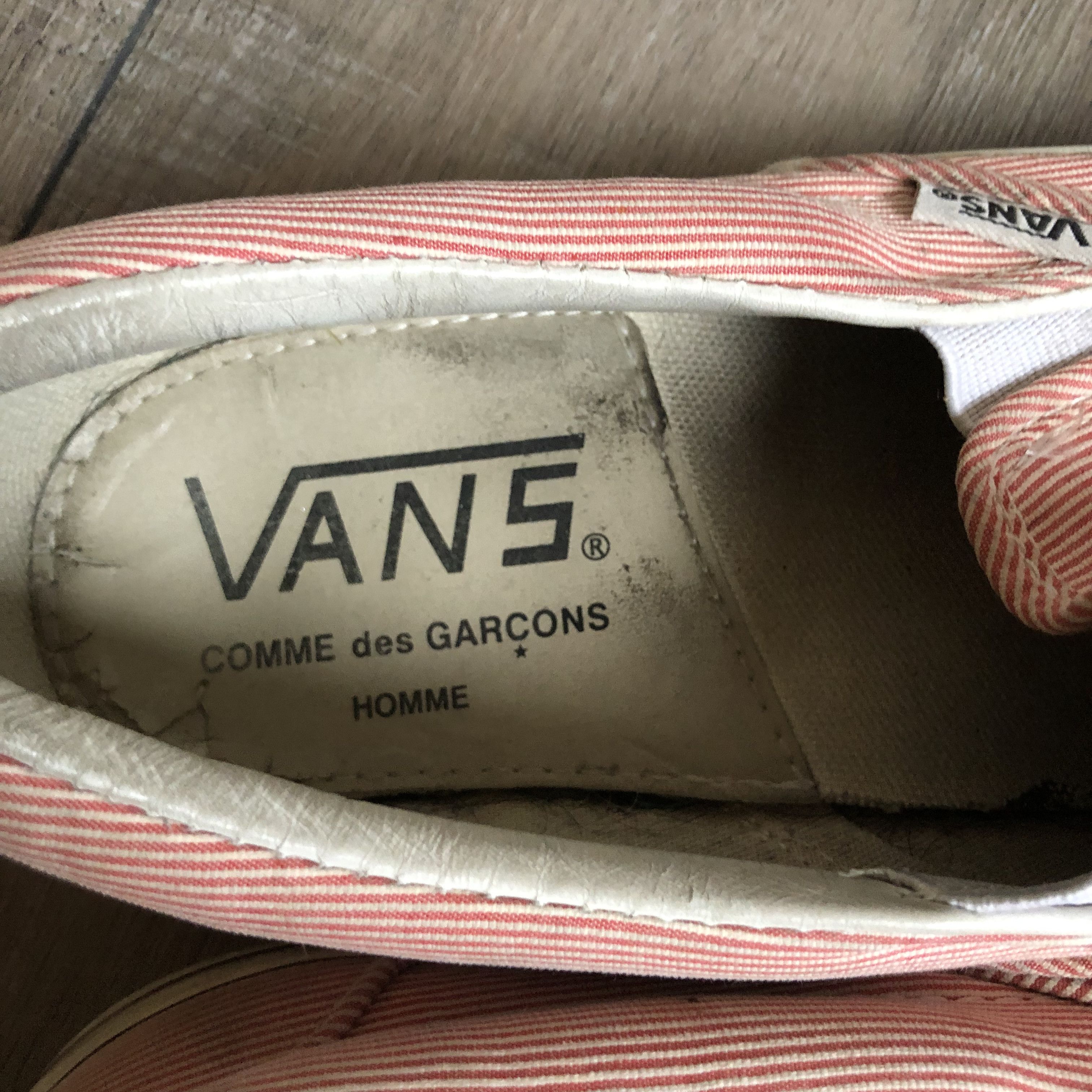 Comme des Garcons × Vans Comme des Garcons x Vans Slip Ons Size US 9 / EU 42 - 6 Thumbnail