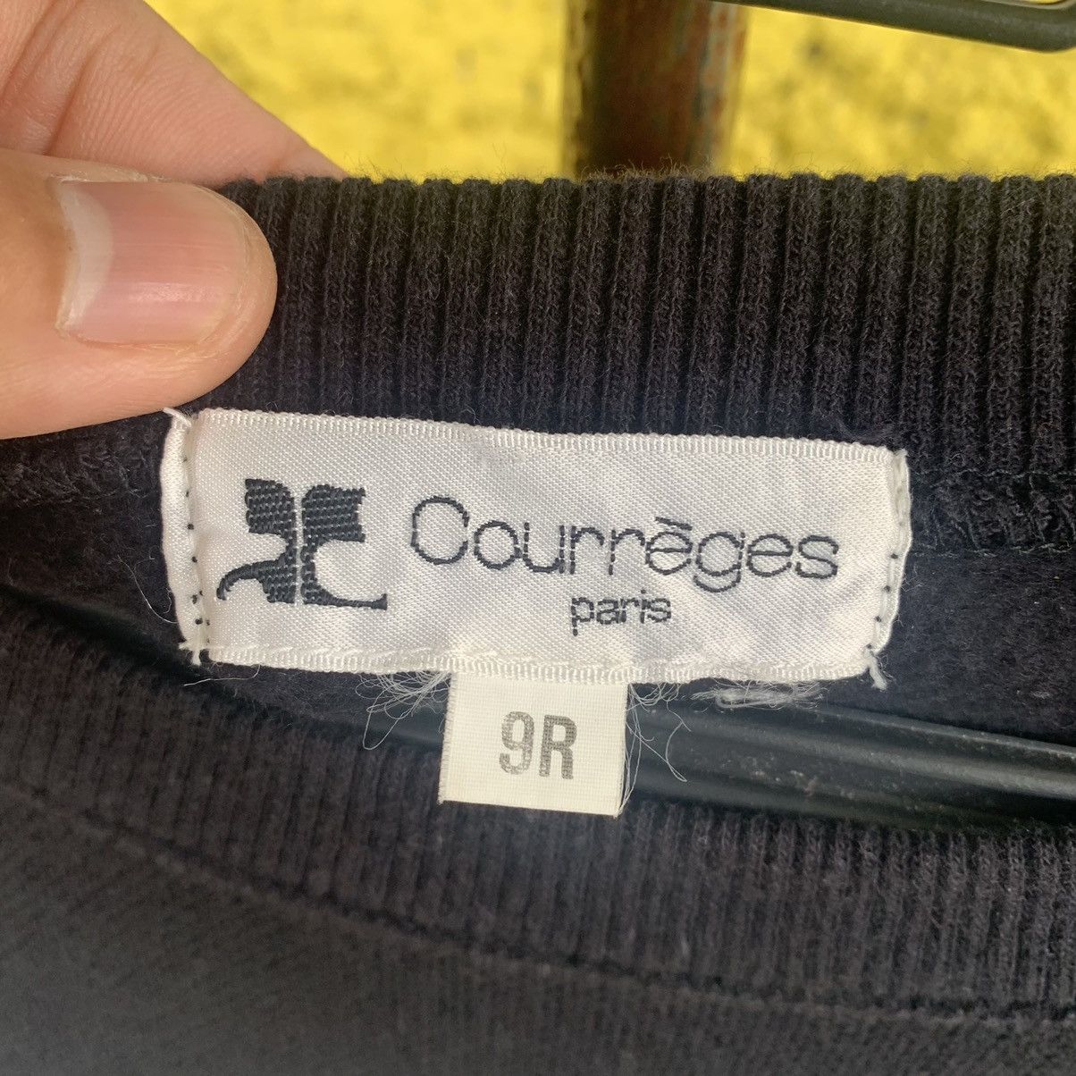 Courreges Courreges paris embroidered vintage 90s sweatshirt Size US M / EU 48-50 / 2 - 5 Thumbnail
