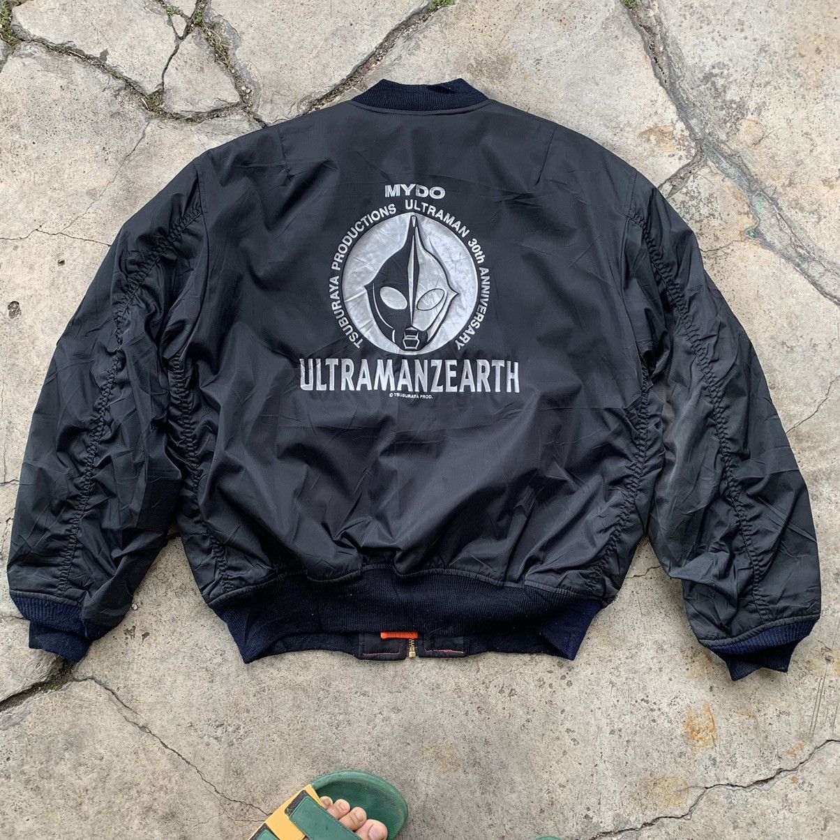 Japanese Brand Ultraman Zearth 30th Anniversary Jacket Air Force MA-1 Size US L / EU 52-54 / 3 - 6 Thumbnail