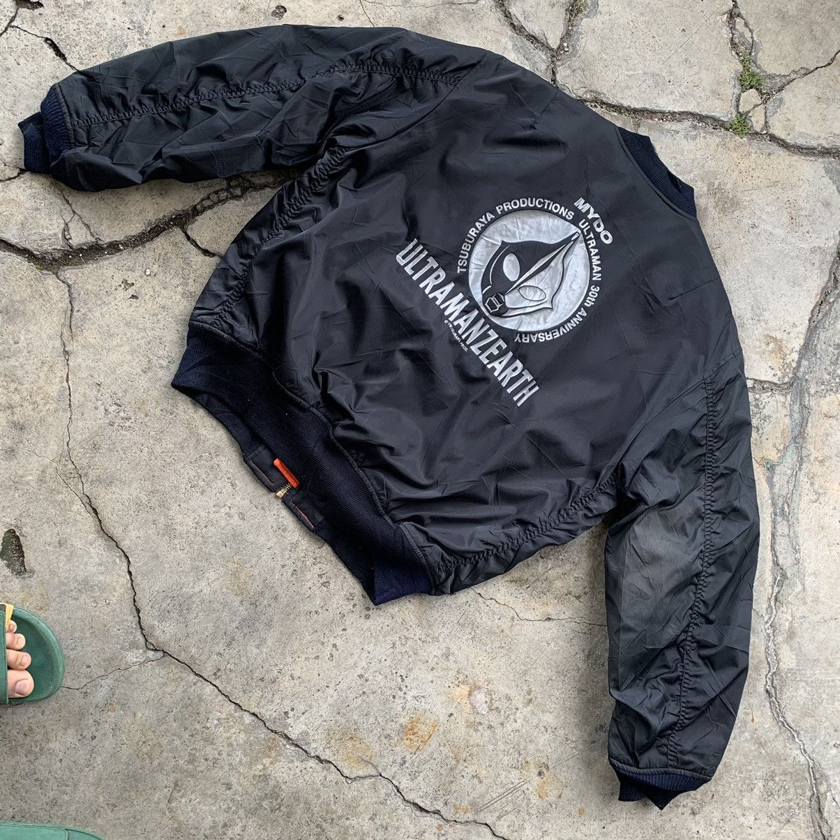 Japanese Brand Ultraman Zearth 30th Anniversary Jacket Air Force MA-1 Size US L / EU 52-54 / 3 - 10 Thumbnail