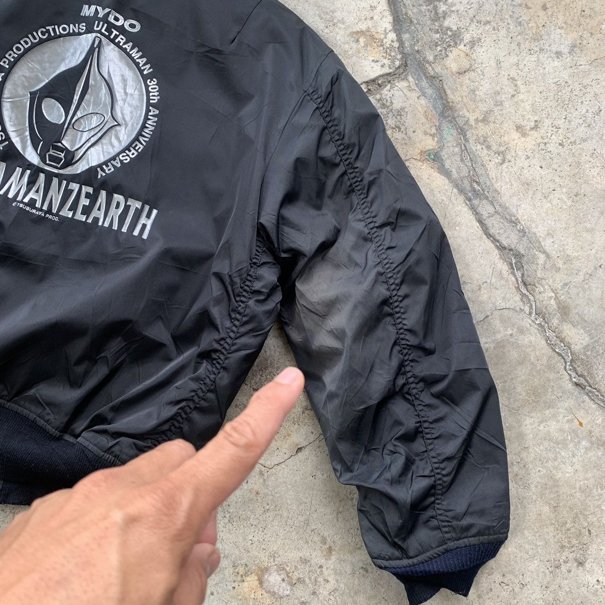 Japanese Brand Ultraman Zearth 30th Anniversary Jacket Air Force MA-1 Size US L / EU 52-54 / 3 - 13 Thumbnail