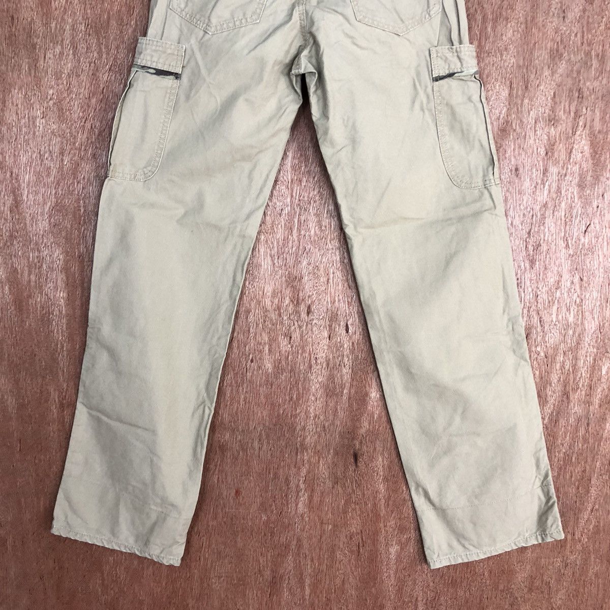 Japanese Brand D Japan Brown buckle back Multipocket Cargo Pants #2155 Size US 26 / EU 42 - 11 Thumbnail